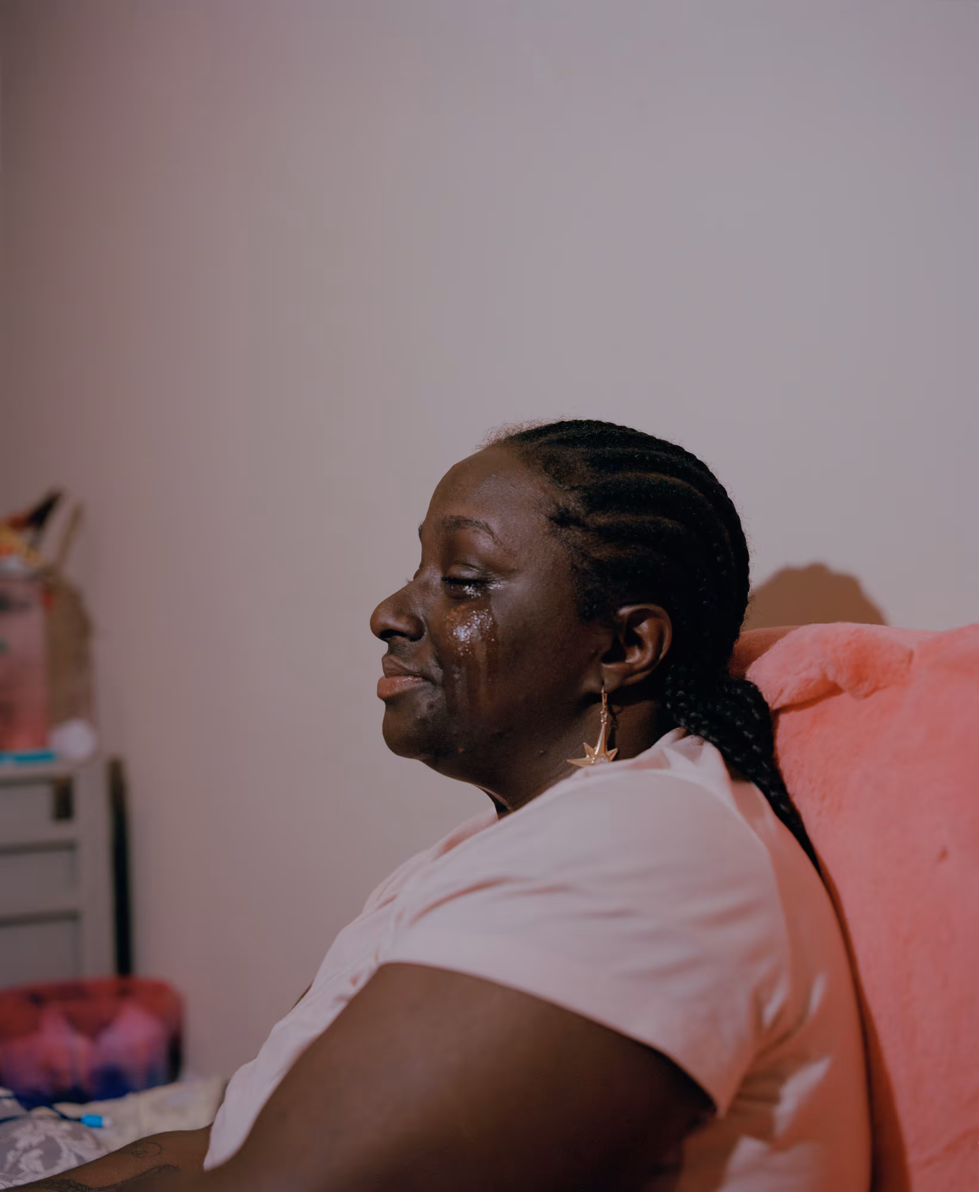 It's Expensive to be Poor #45 Lisa Crying by Hannah Price