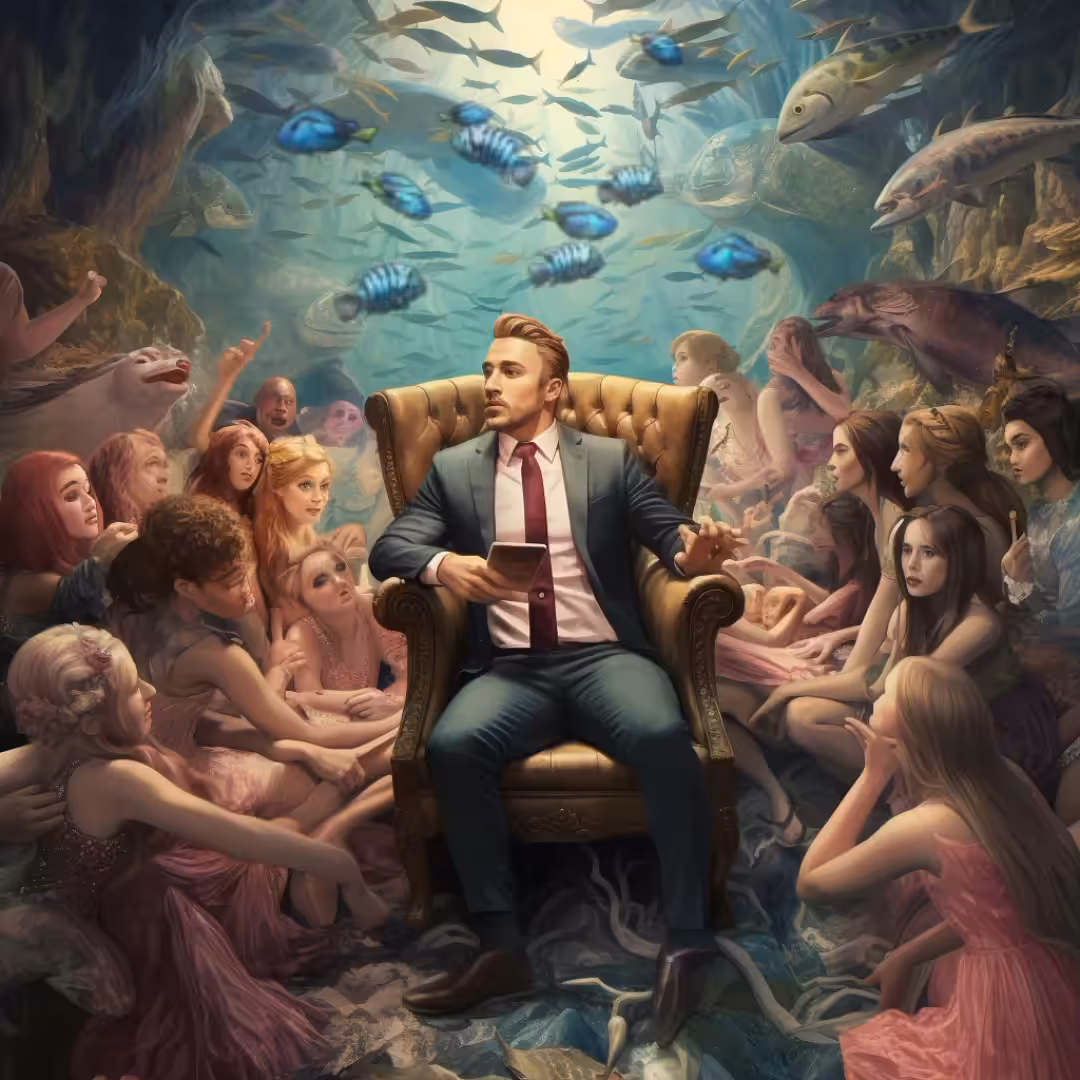 A Very Rich Man With The True Mermaid's 🧜‍♀️ 