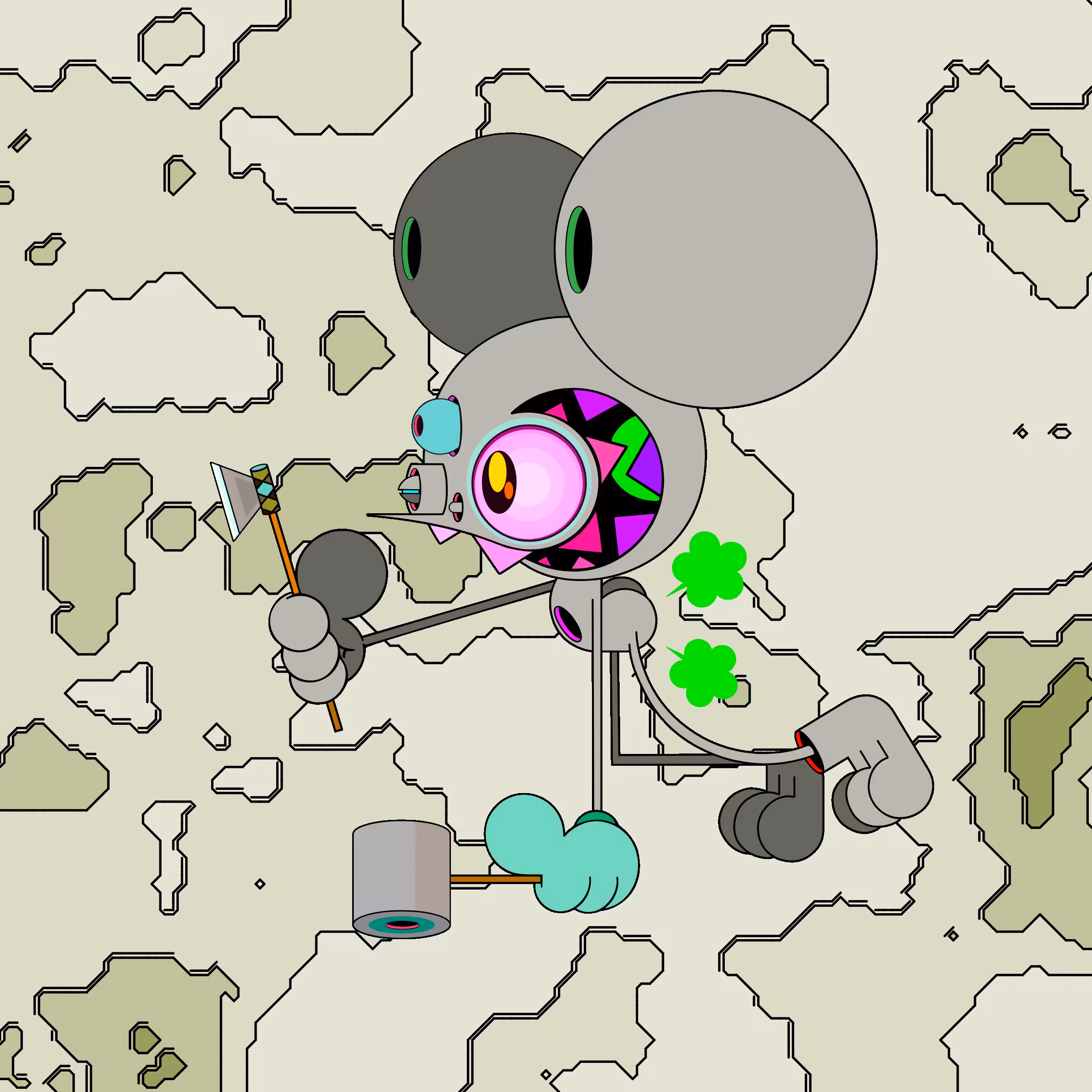 Neogen Space Monkeys #4898