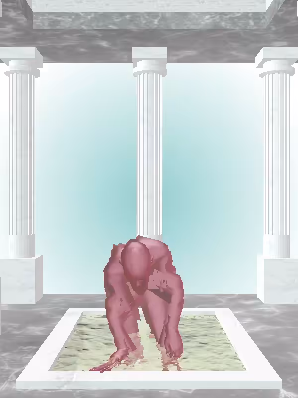 HeavenComputer: The Crawling Velvet Cherry Woman #4524