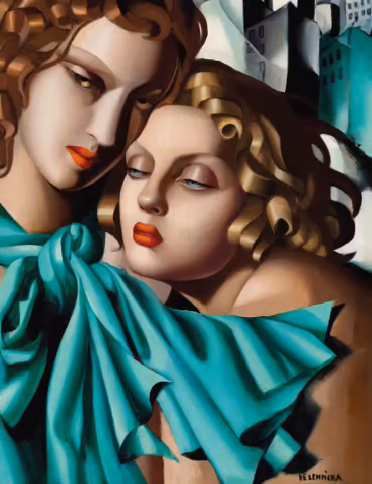 Women in Art Animated No. 12 - Tamara de Lempicka, Les jeunes filles