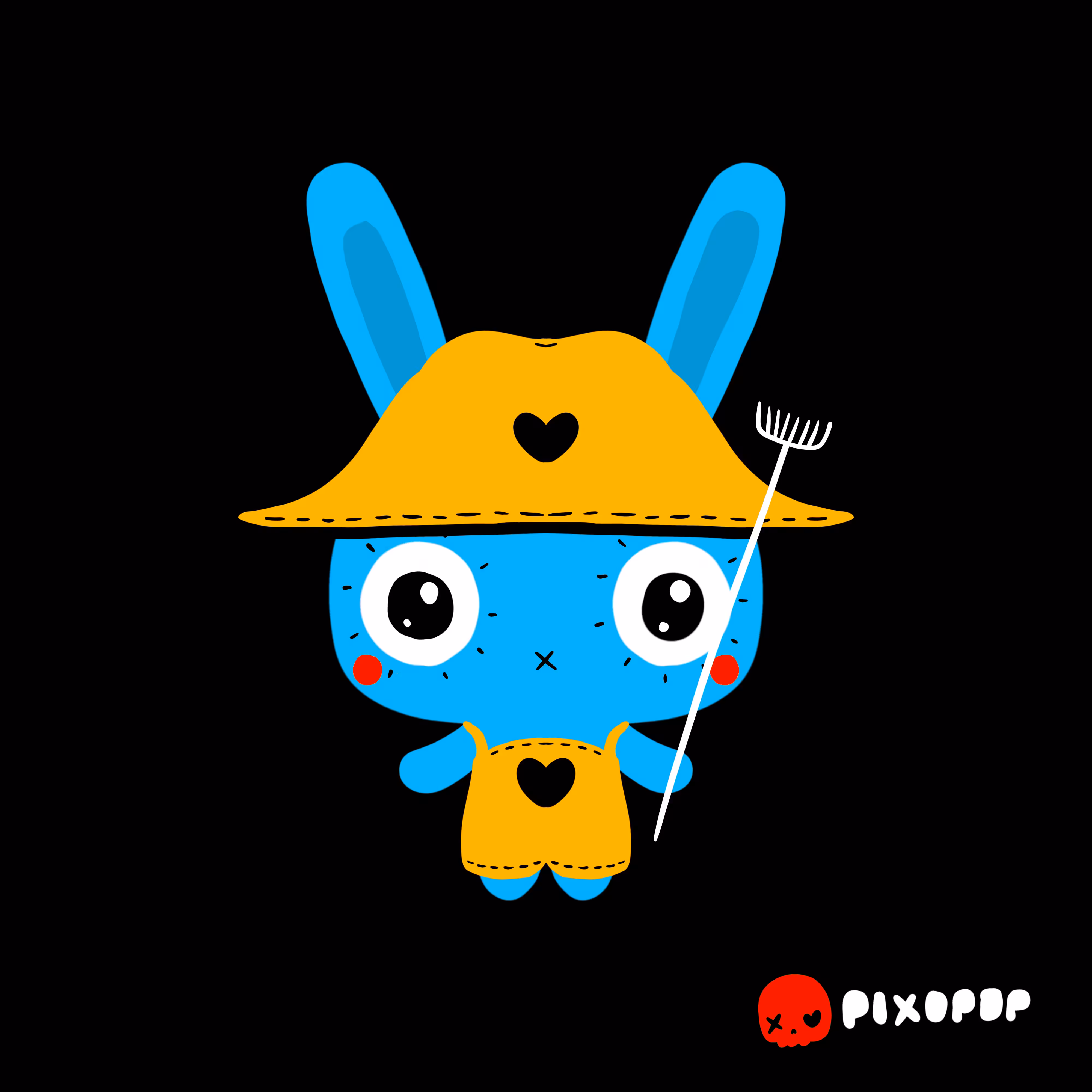 PIXOPOP CUTIES: Stitch Bunny #62