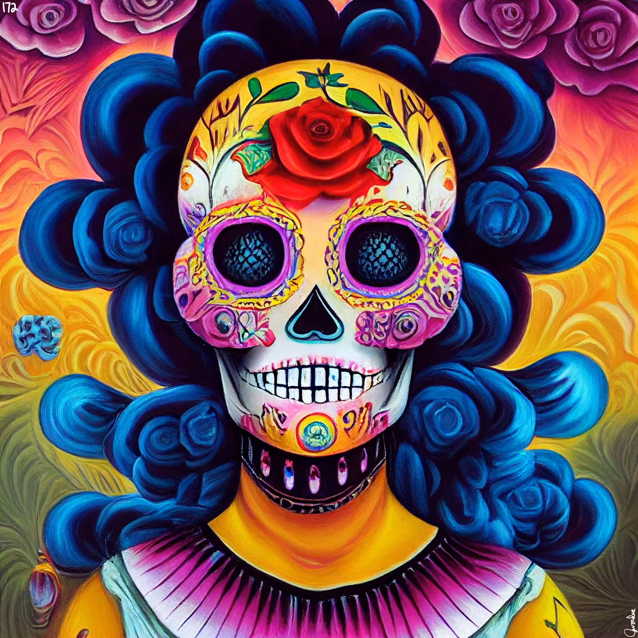 sugar skull #172