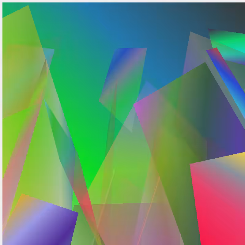 random divs with gradient and perspective #9