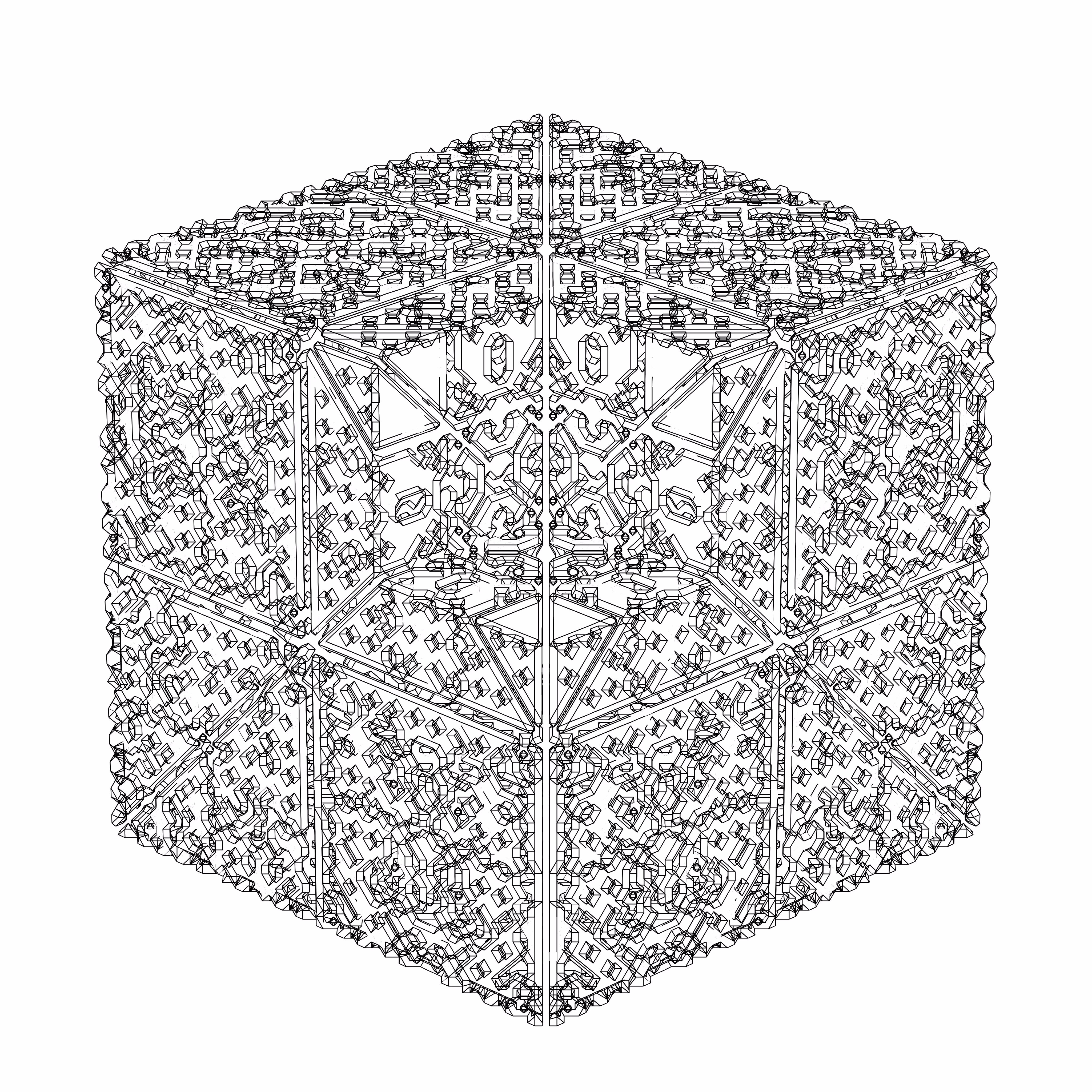 LL21 Alien Art Cube #248
