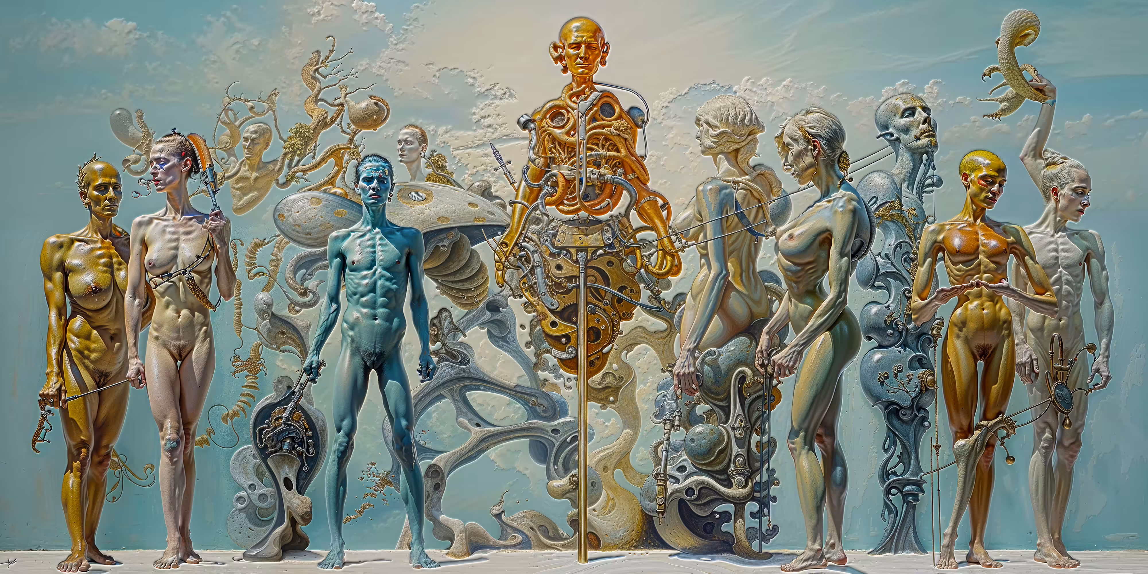 The Infinite Universe: Study Of Characters 002