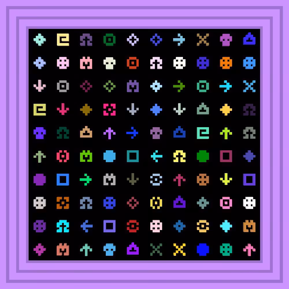 FUCKYOUARTomatic14369!! :: Procedural Symbols #113/1000