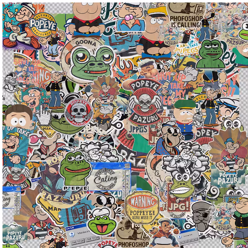 Sticker addict: PEPEYE #43