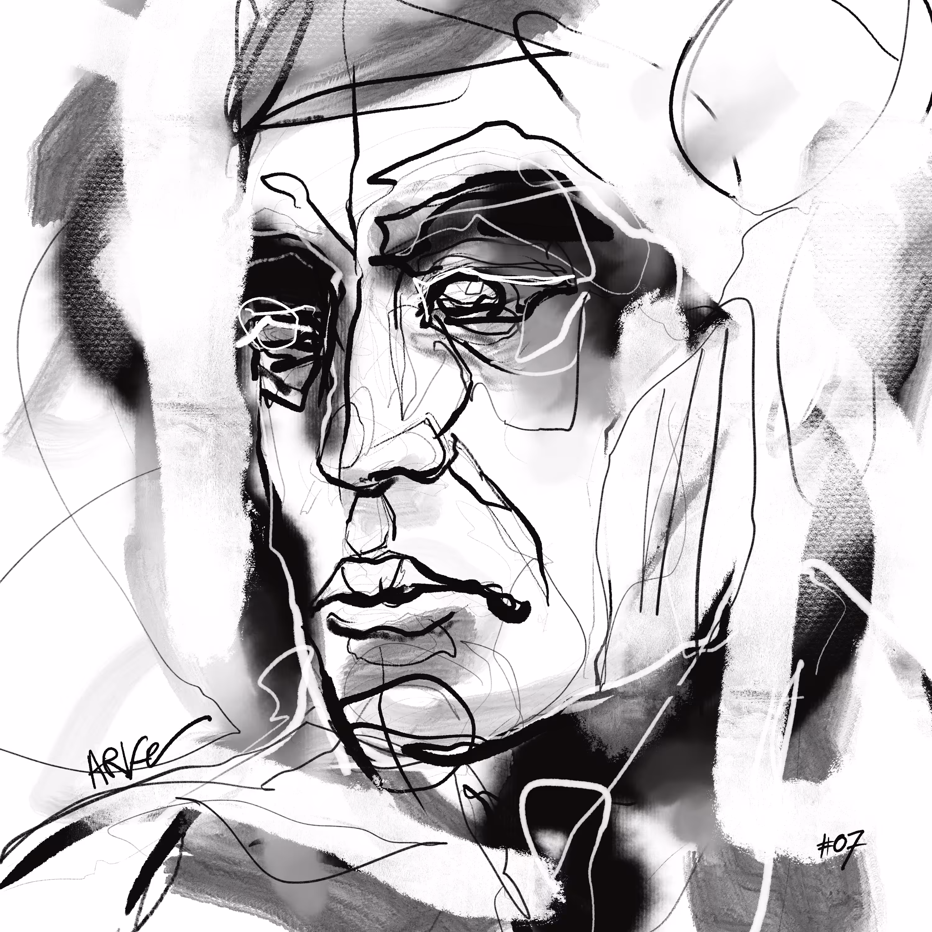Arke - Lines Portrait #07
