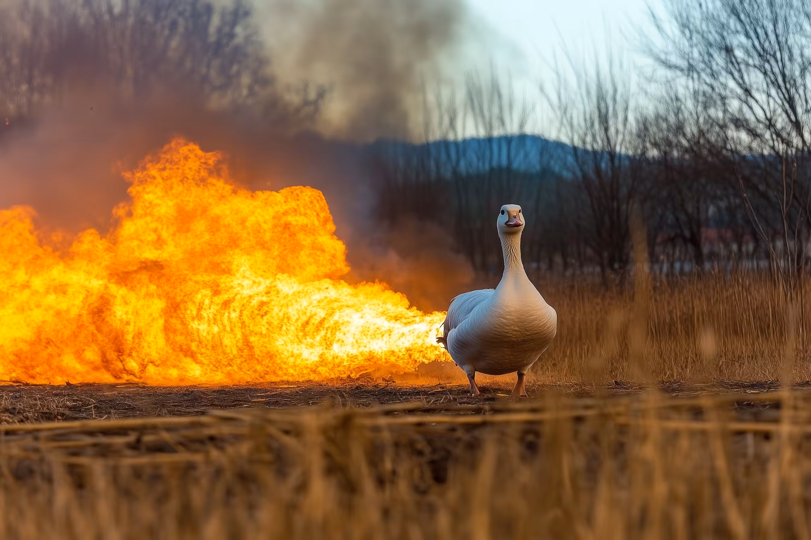 You Can't Bully the Goose