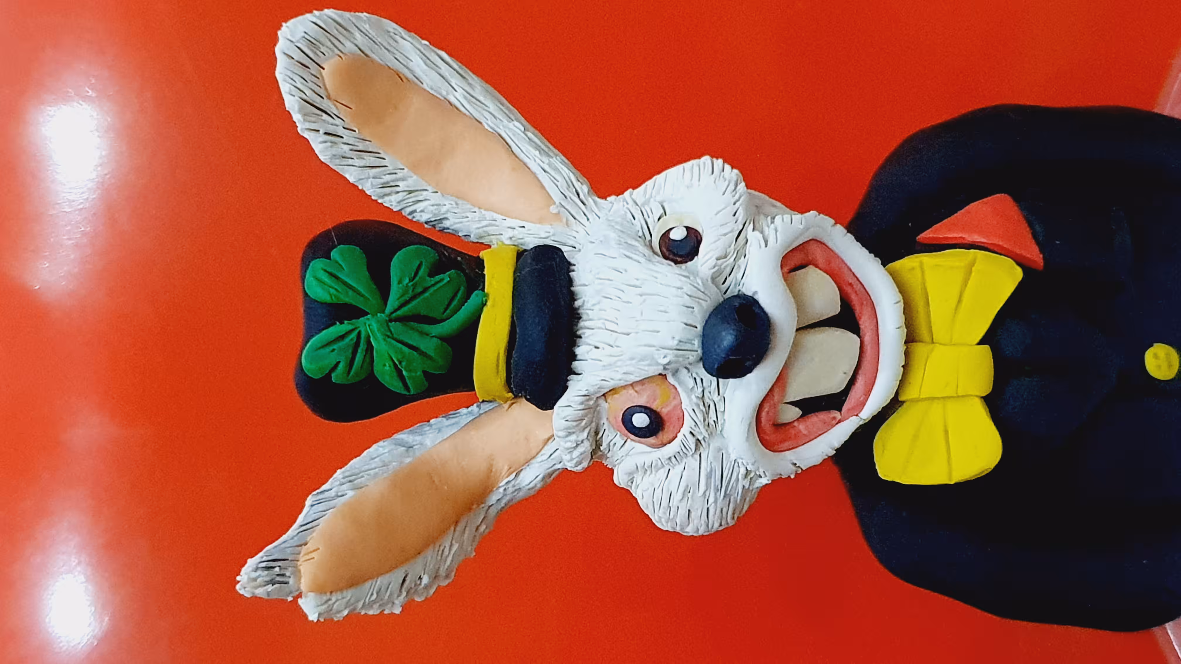 #11 Clay Collectible Zombie Rabbit Boss