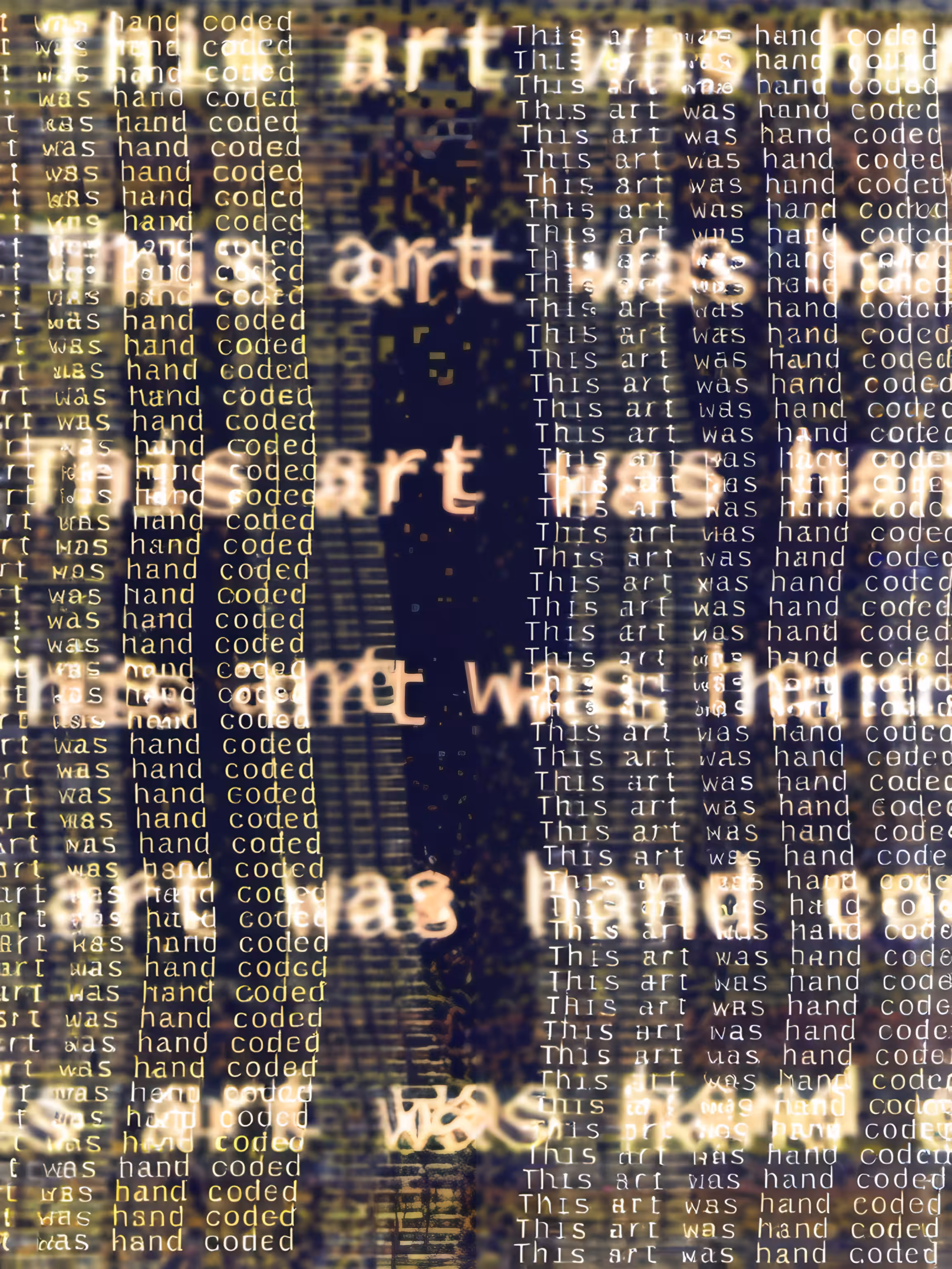 Is it AI art if a human designed it? #14