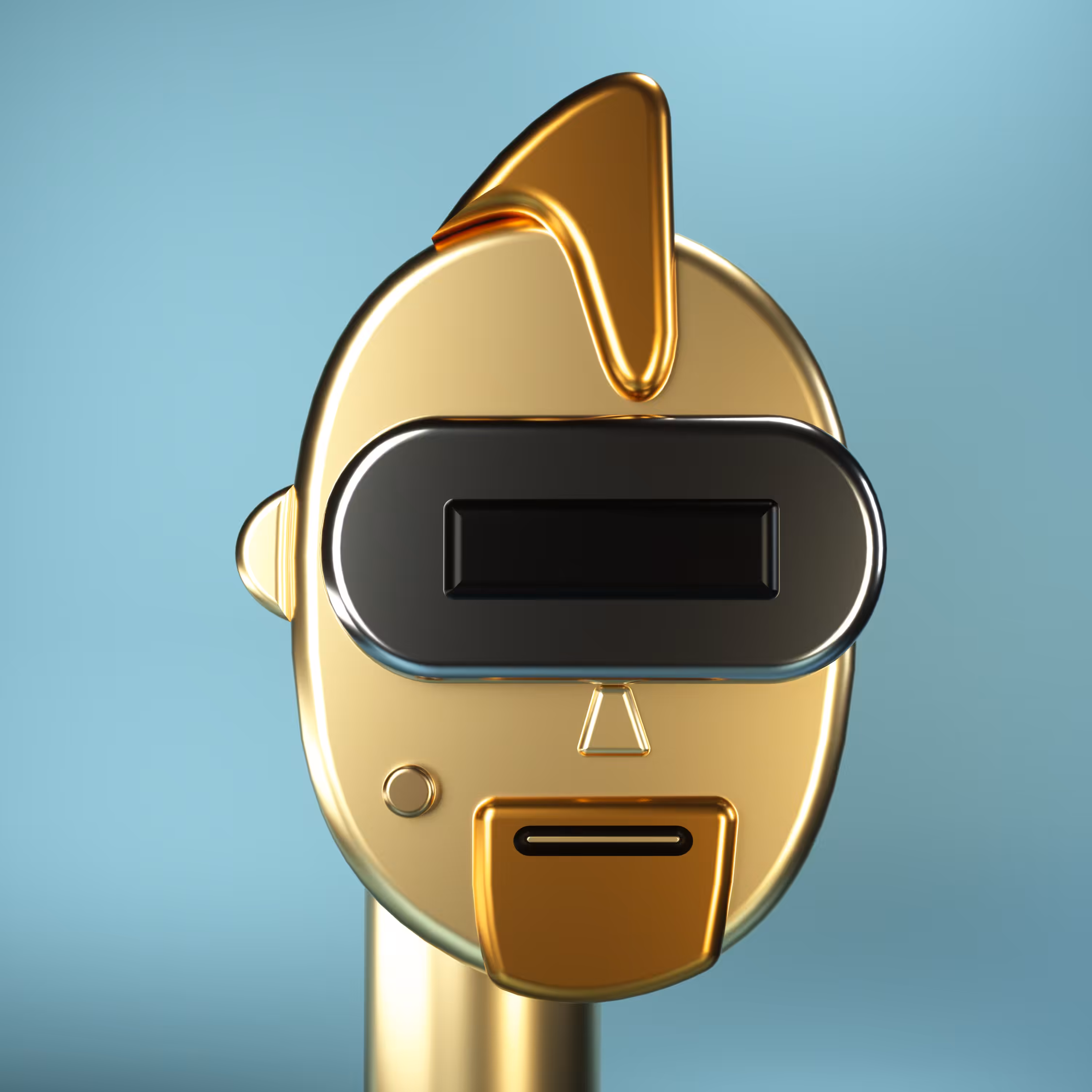 3D Chrome Punk #0890