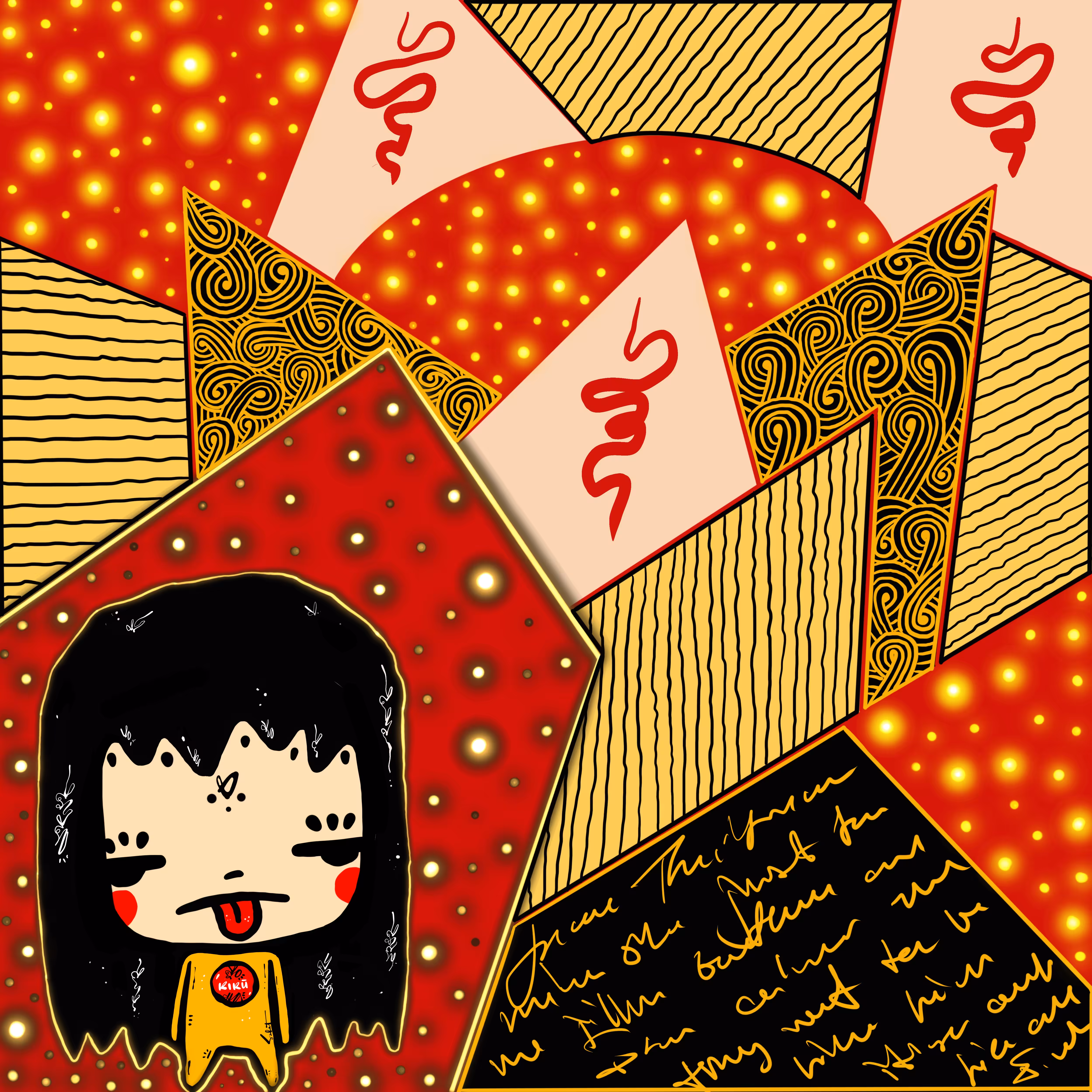 INNER WEB 2022 OhHungryArtist X KIKU’S WORLD by SABET