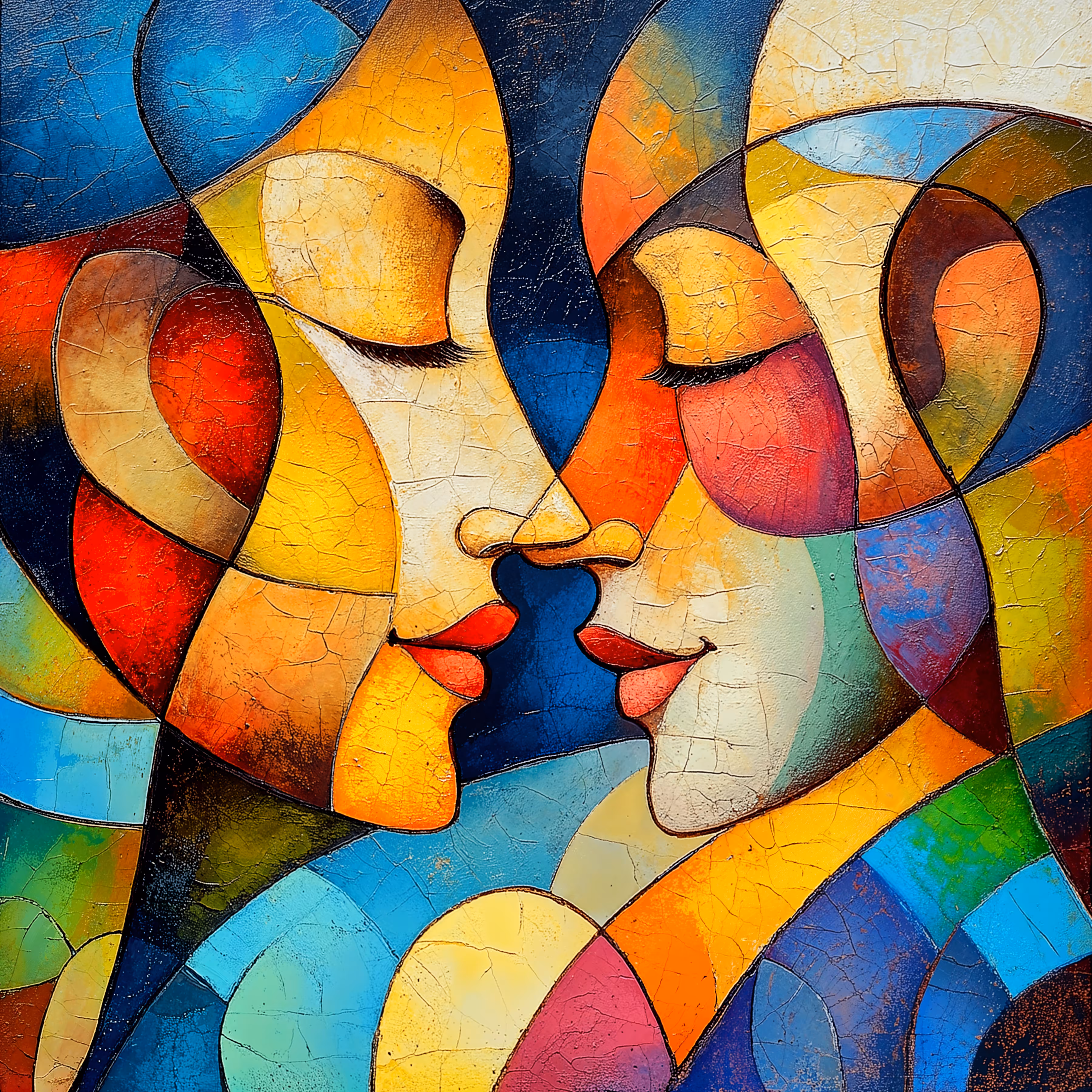 Abstract Cubist-Surrealist #12