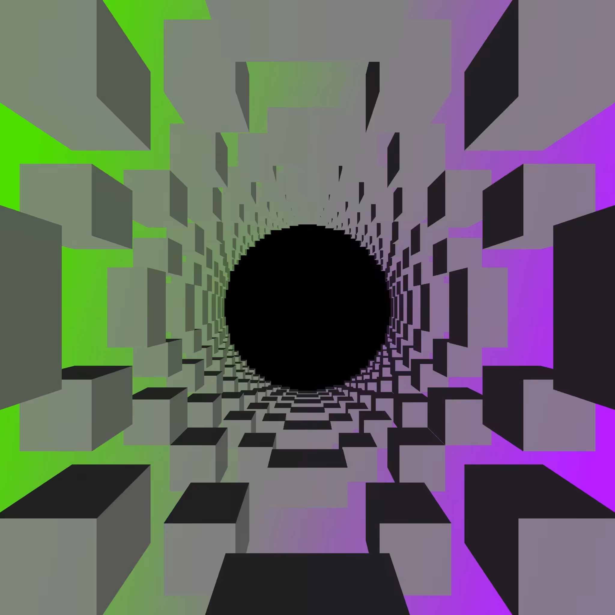 Black Hole in Cubic Space