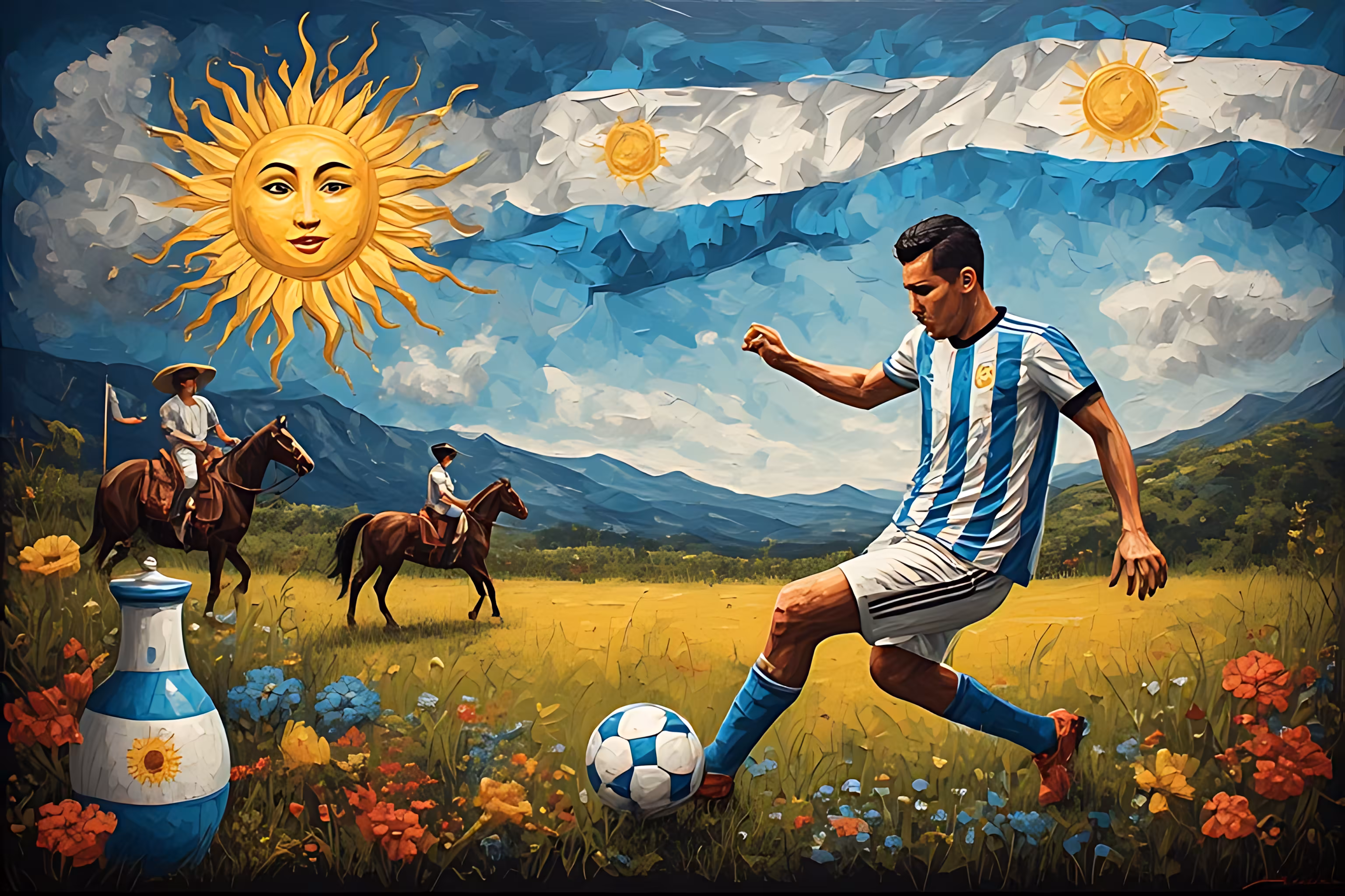 2026 WORLD CUP: 48 NATIONS | NFT COLLECTION: Argentina Eternal: The Sun of May and the Passion for Football