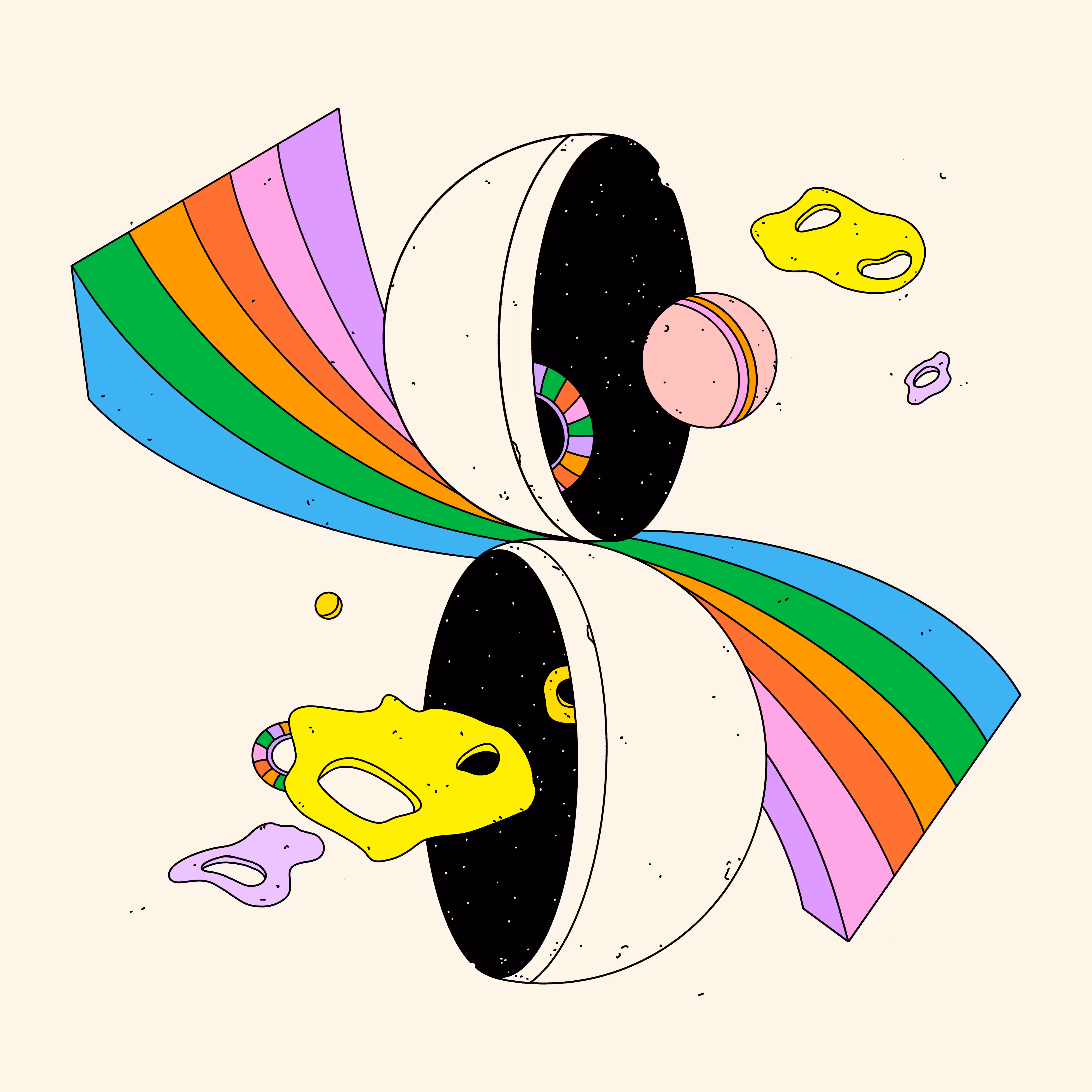 🍚🌈🪨
