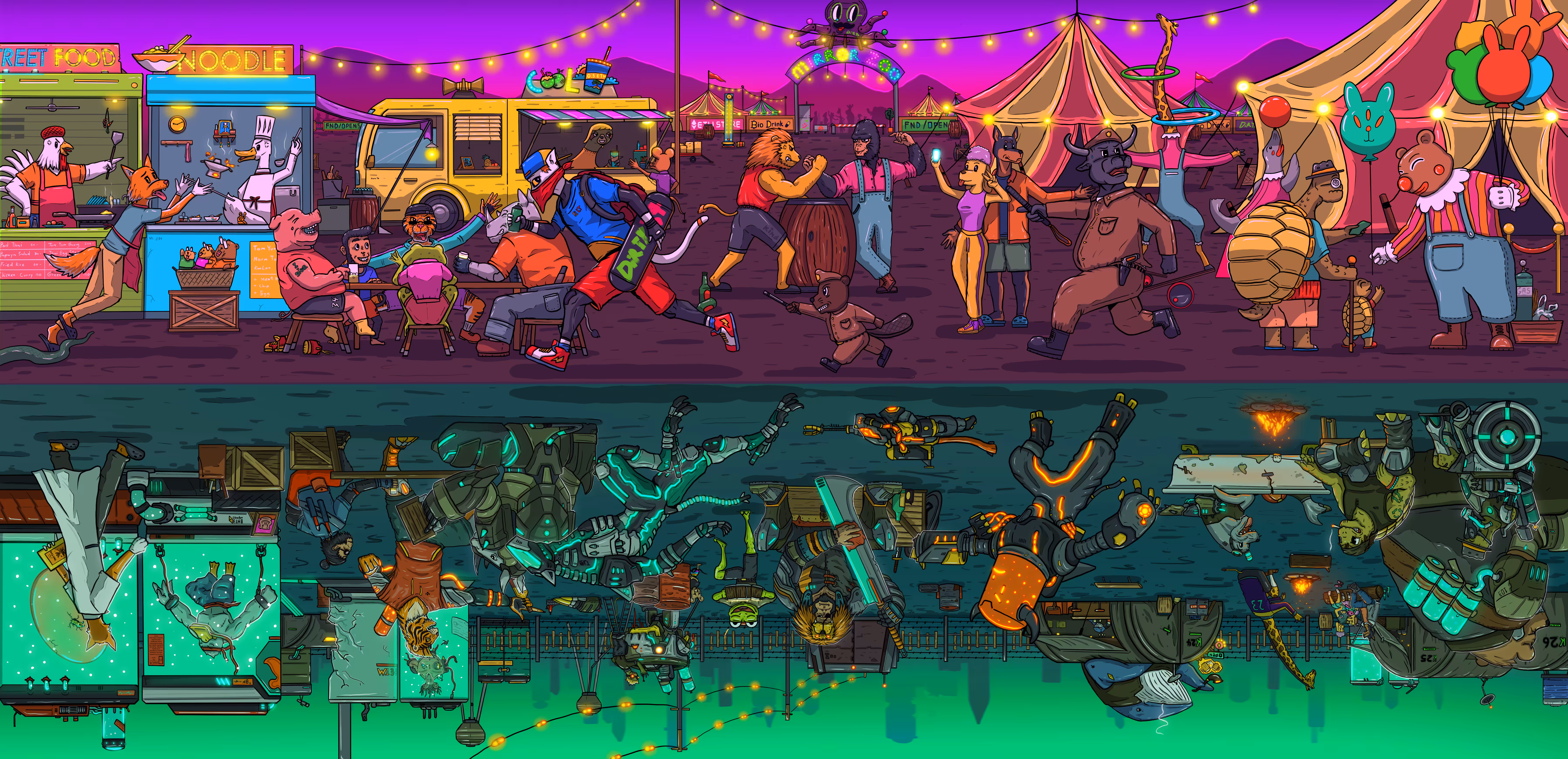 MirrorZoo #1 : Carnival