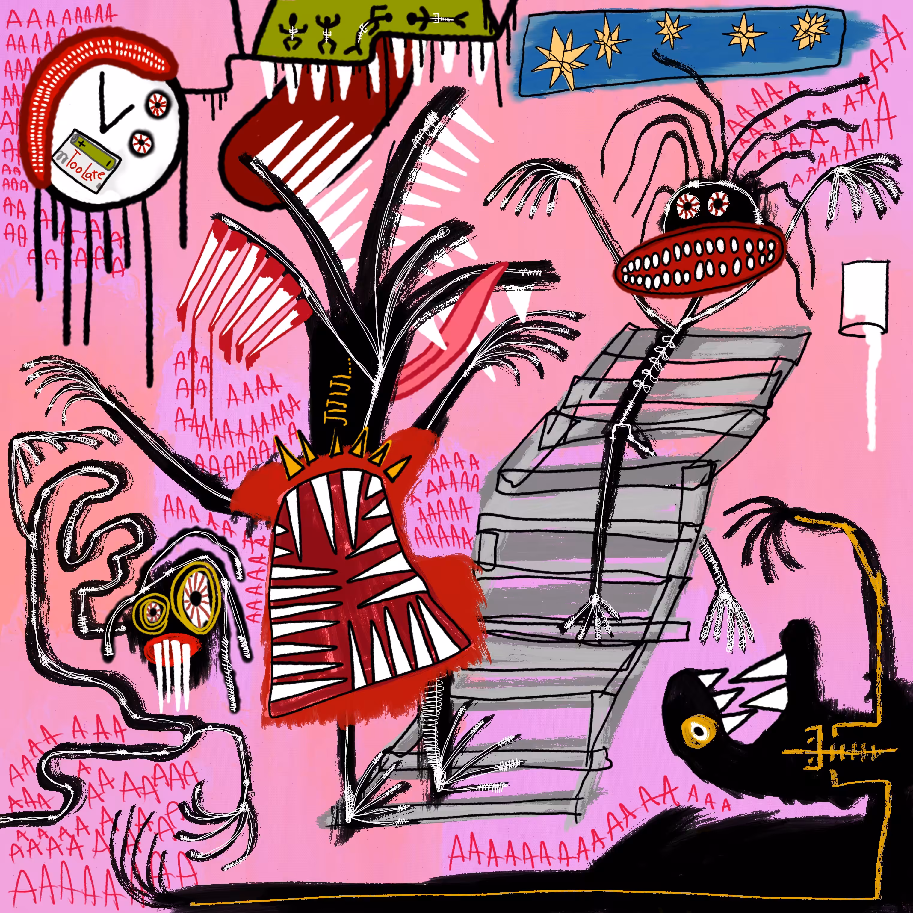 Horror On The Stairs