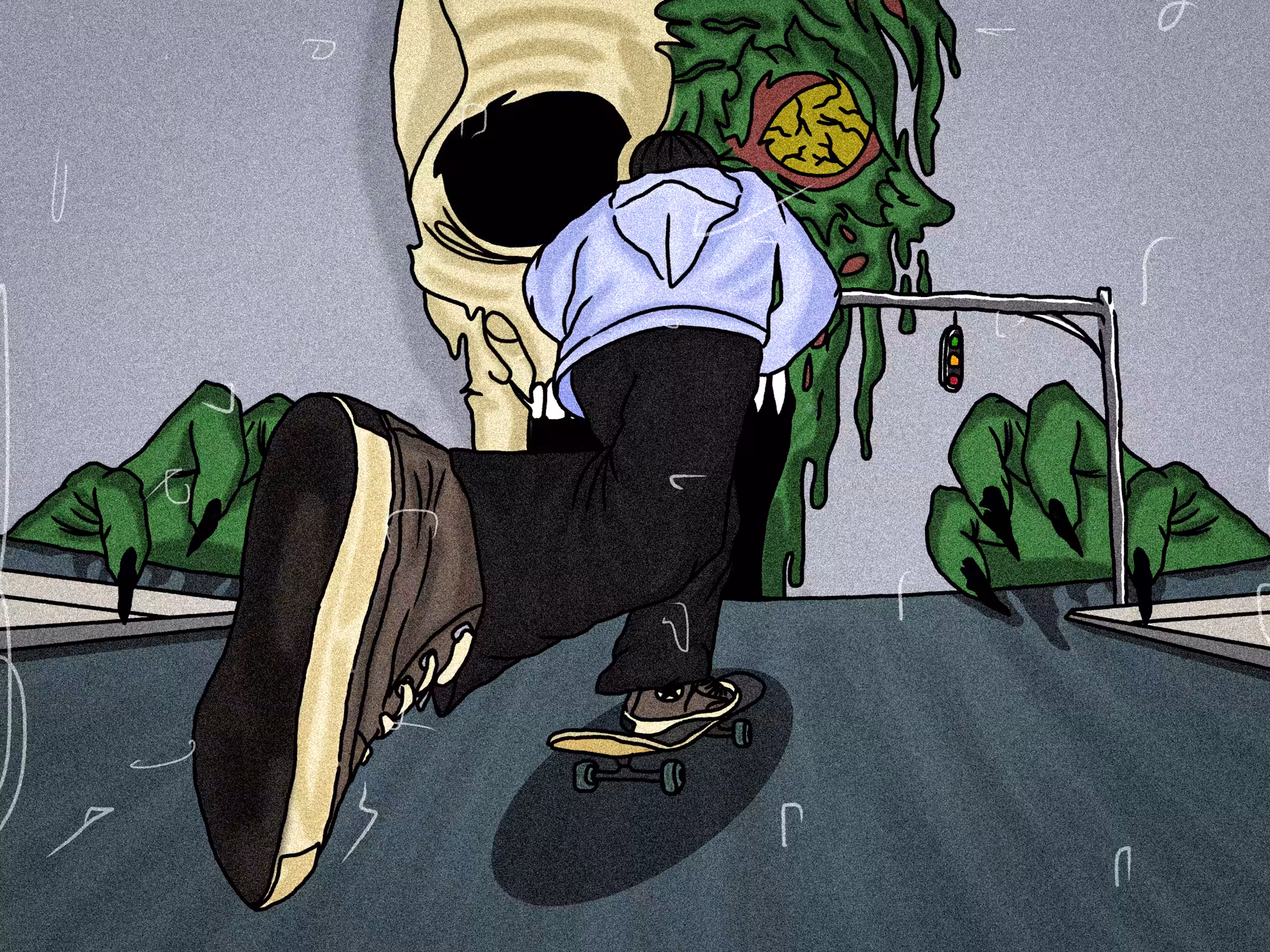 Shred thru the end