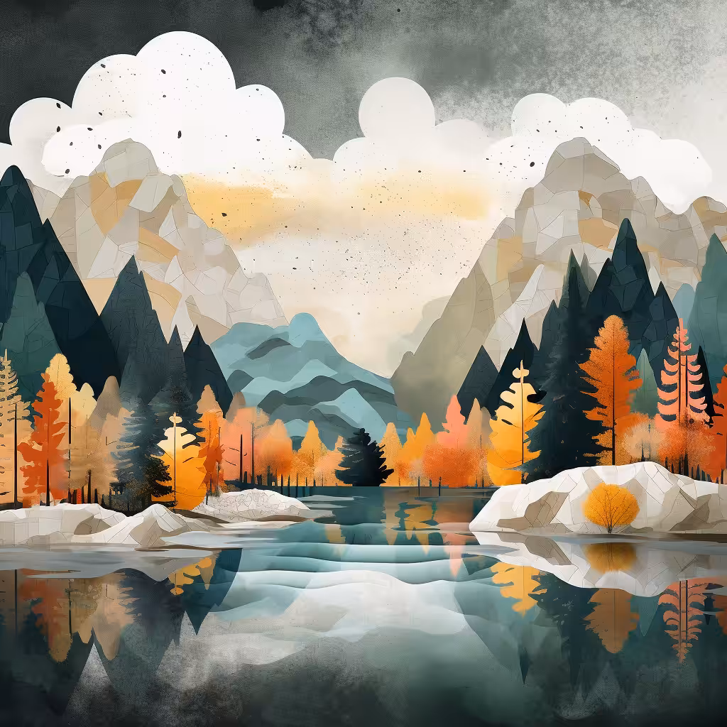 Lake and Reflection 