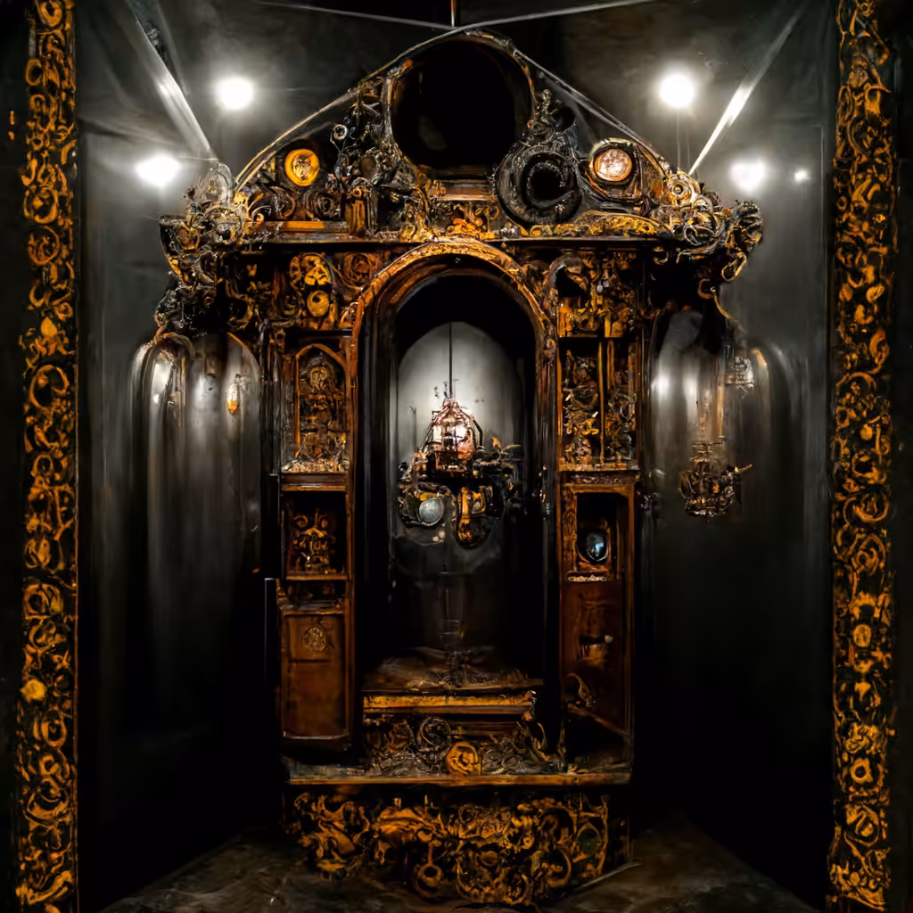 baroque confessionary