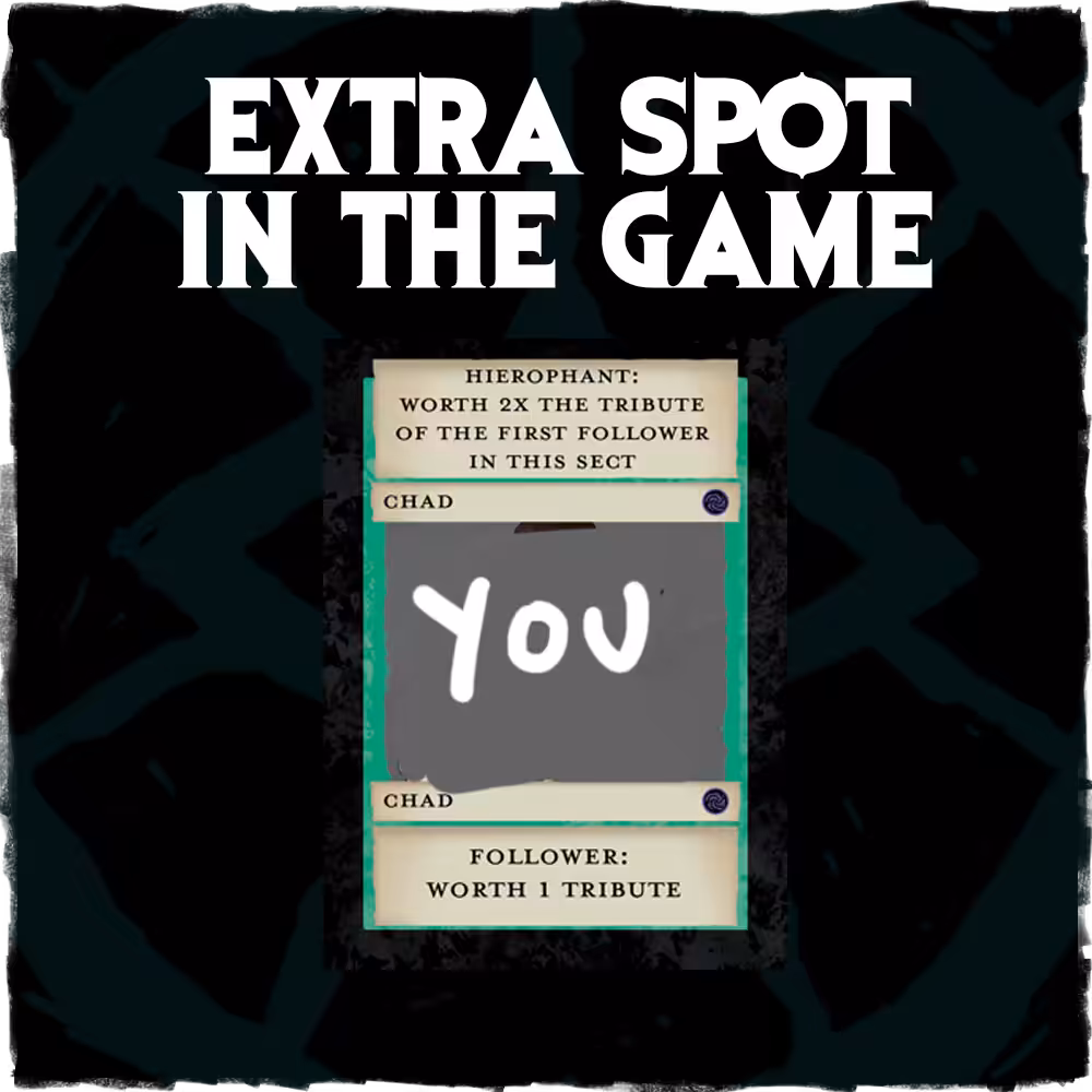 Custom Cultist Card