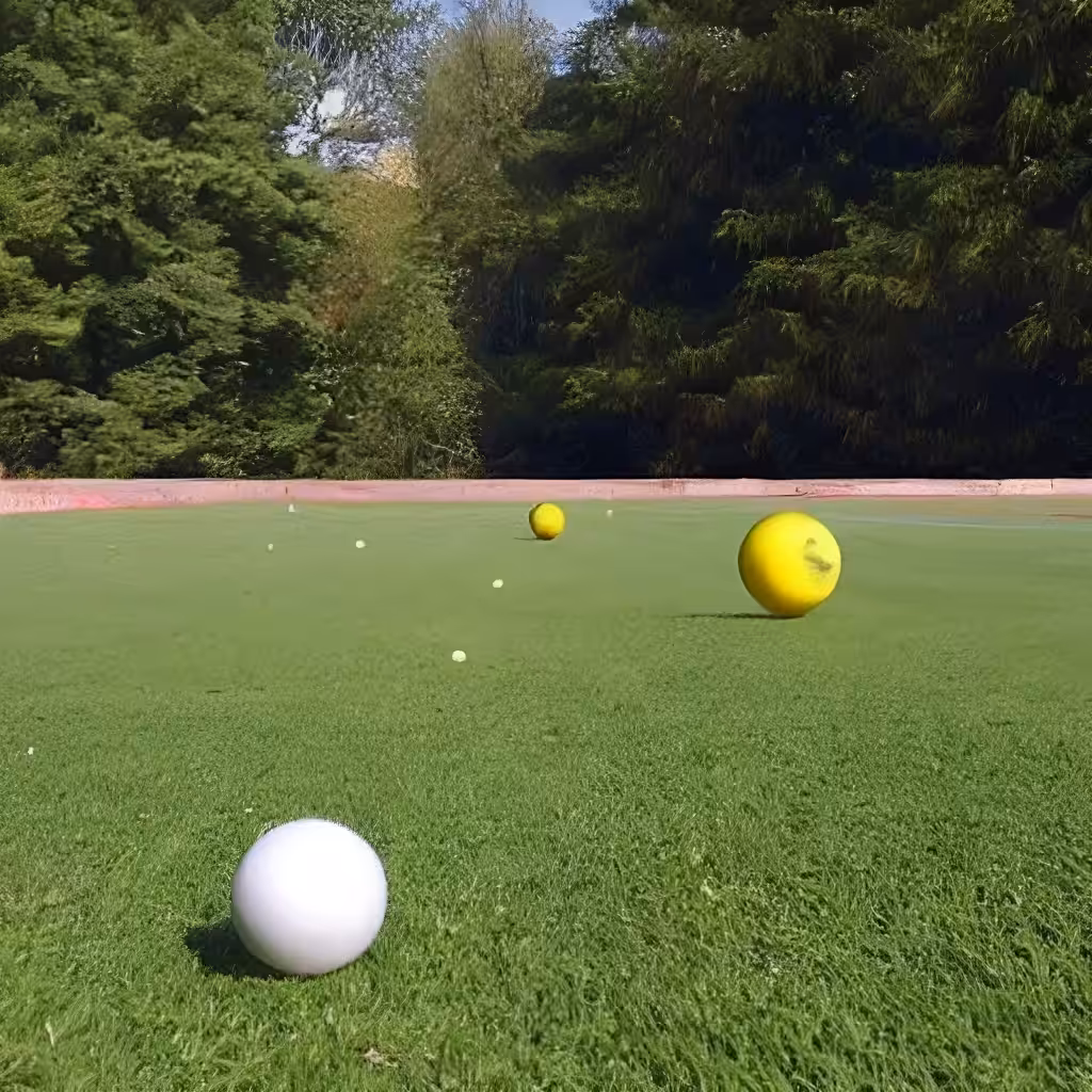 "three balls thrown in the air to get a straight line" attempt #29