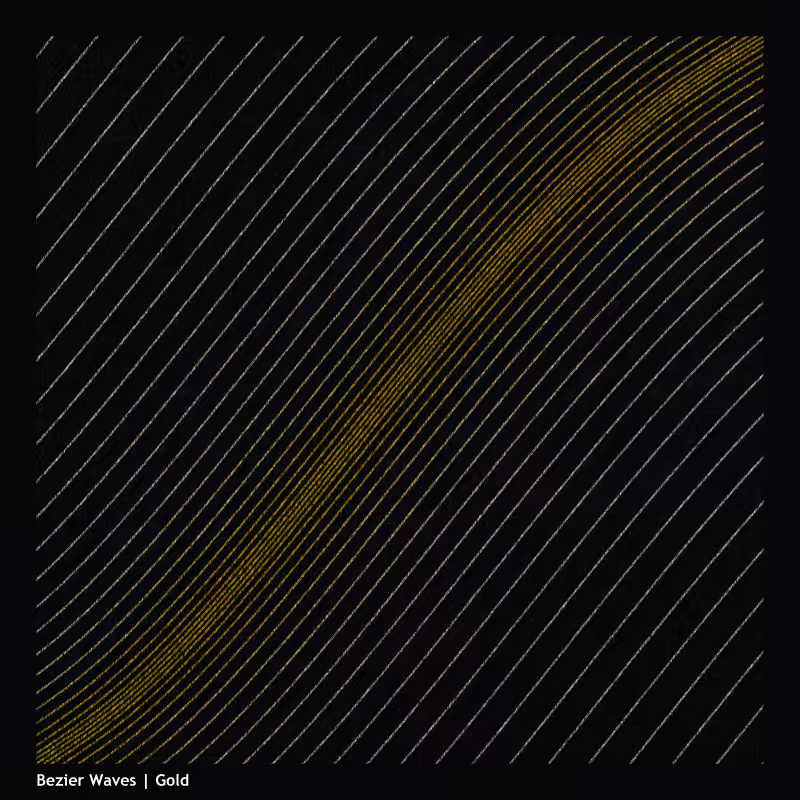 Bezier Waves #14