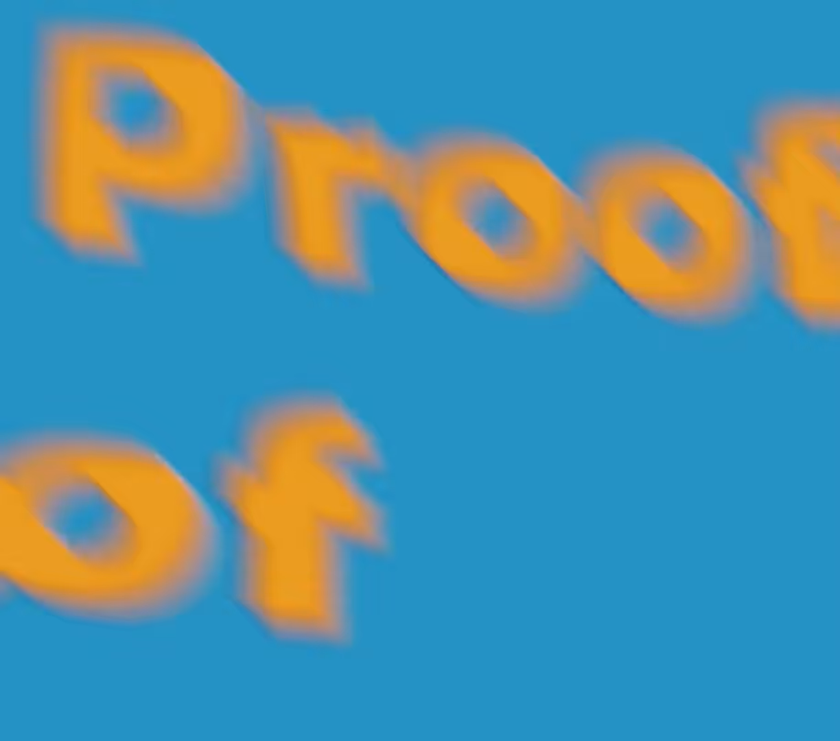 Proof of Poem