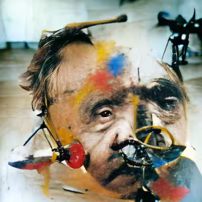 Portrait of Jean Tinguely