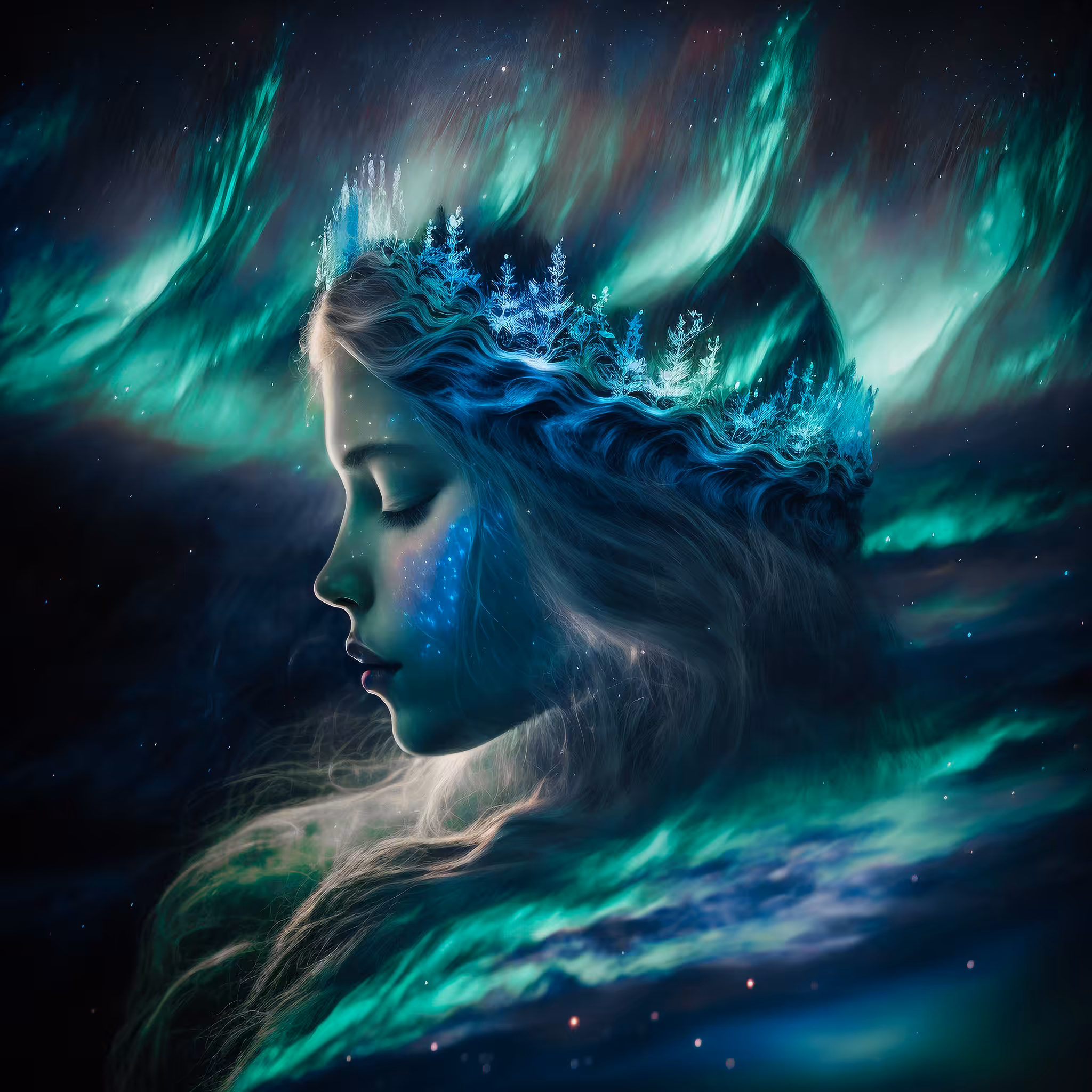 Goddess of Aurora Borealis