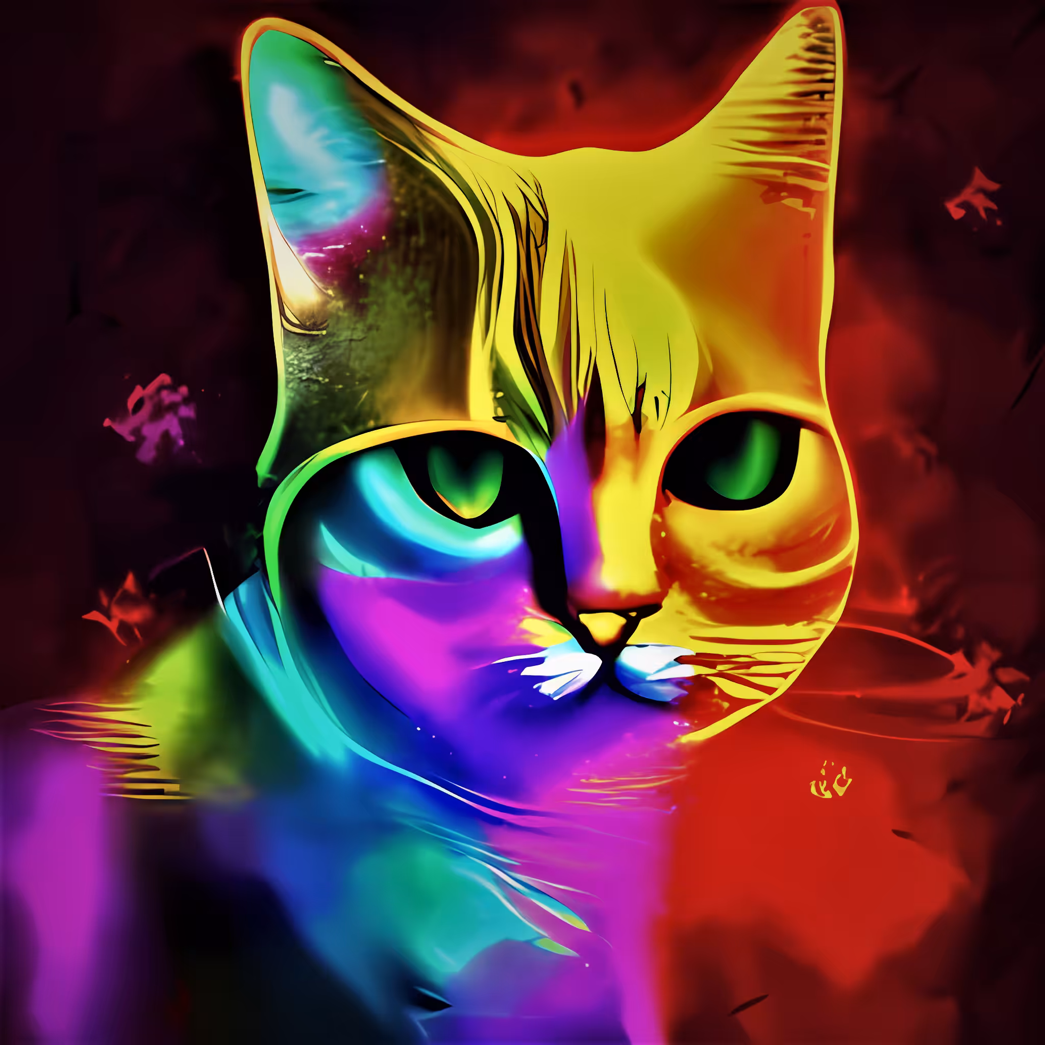 NEON CAT #0