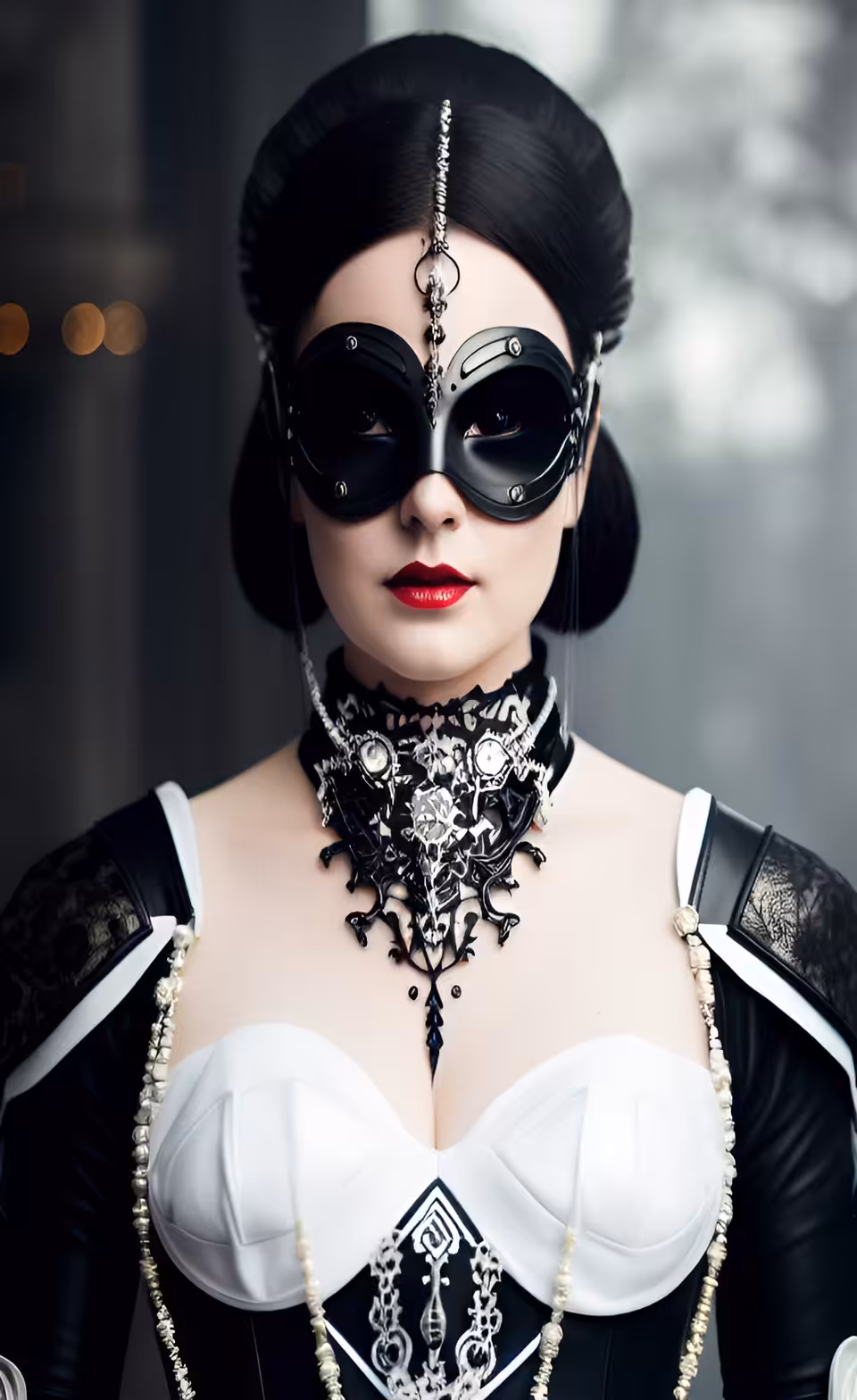 Fashion art gallery: Black and White style #76