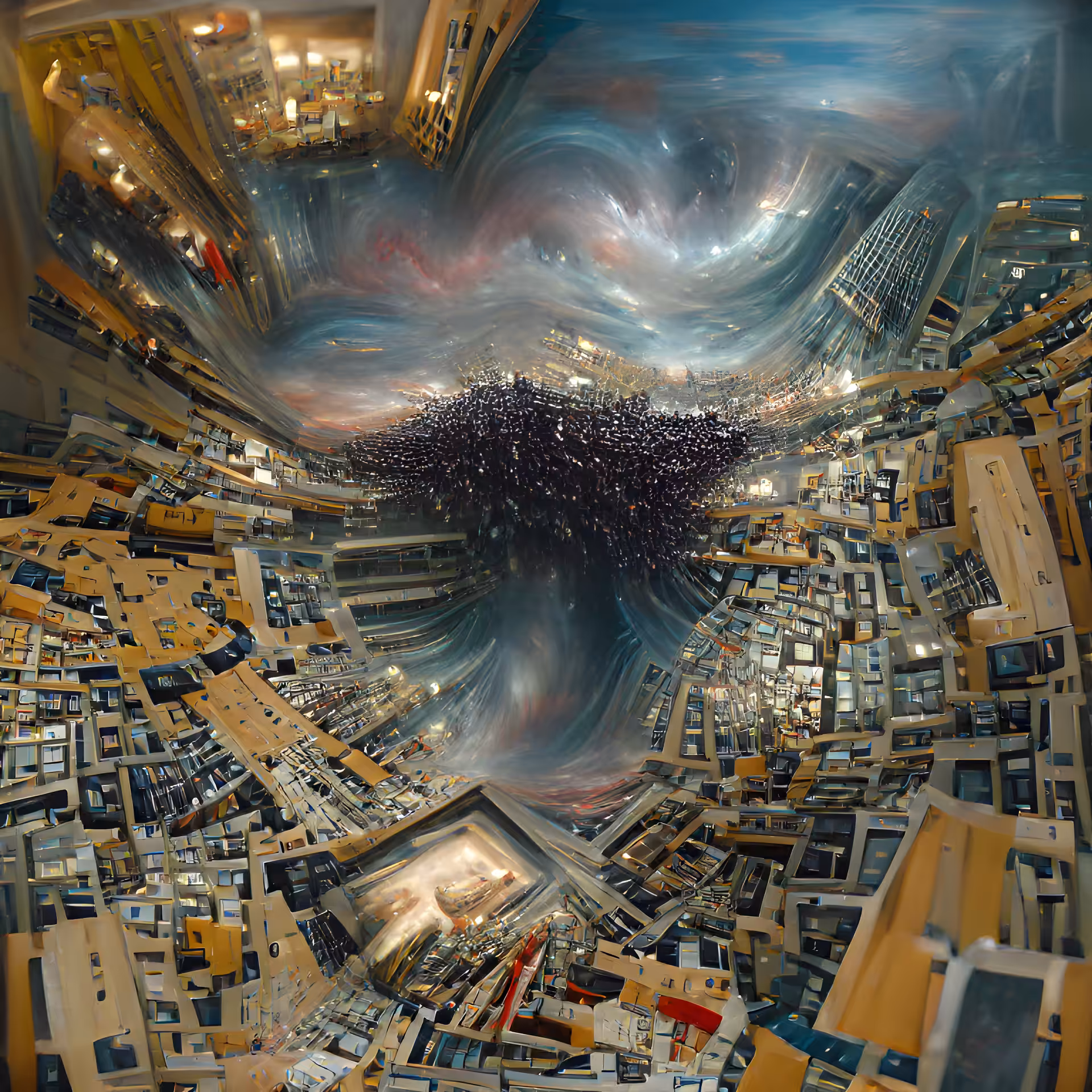 Inception in the void