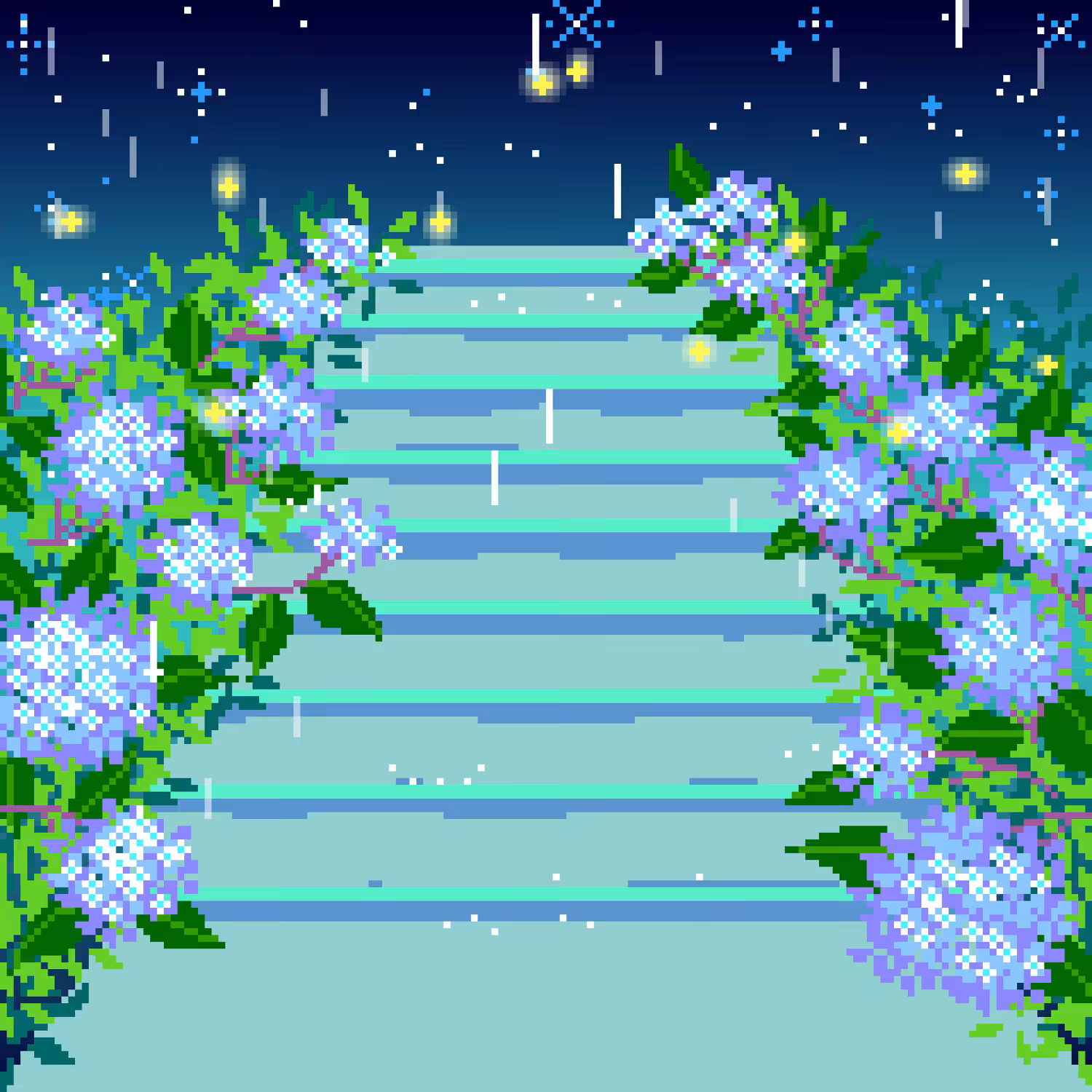 Would you listen to the rain with me?