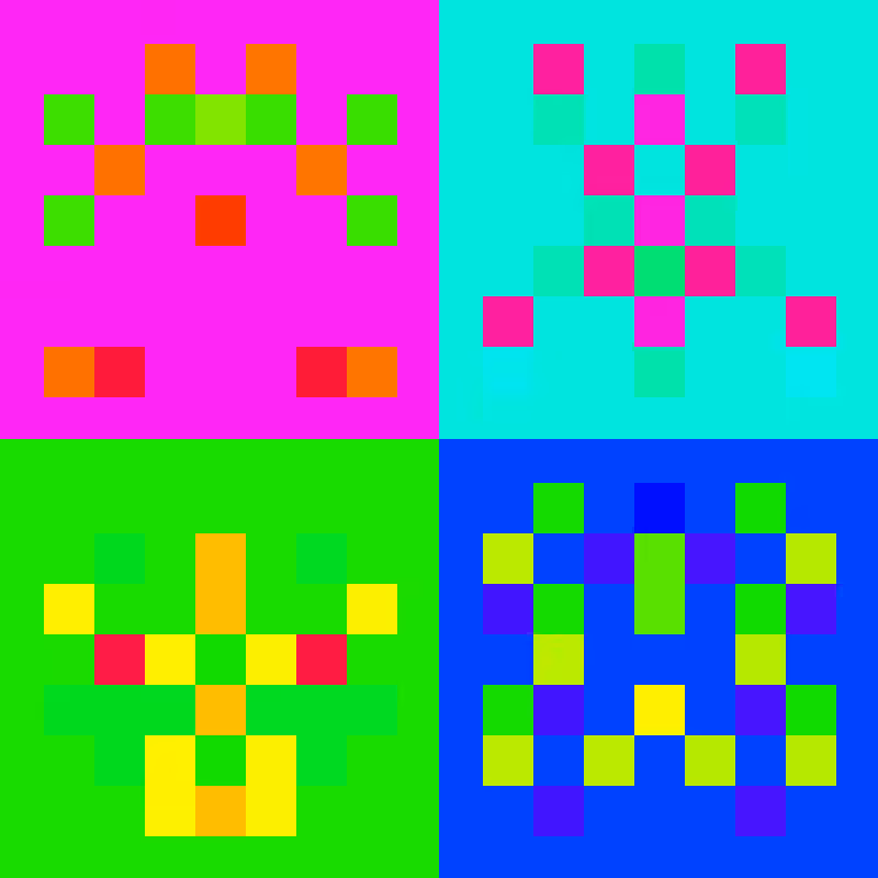 Quadruple Invaders #4