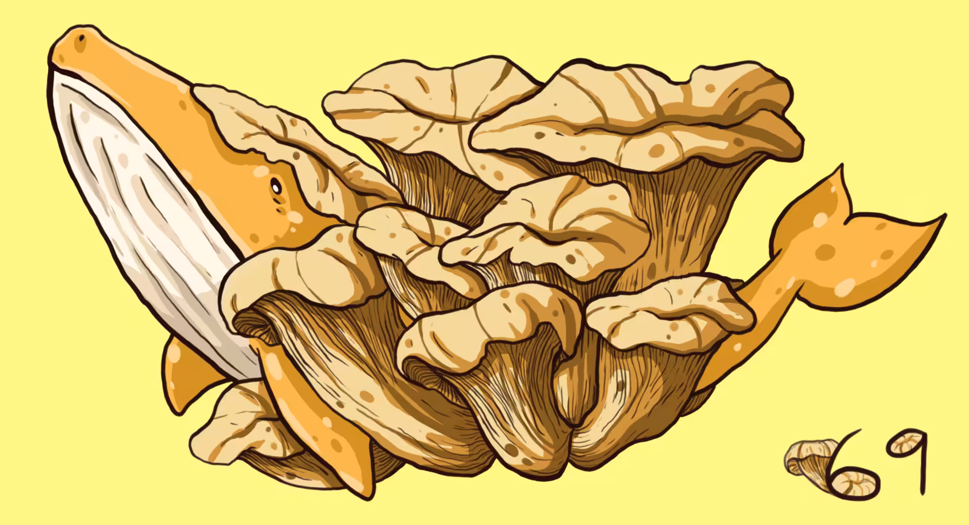 Wryto Well 69 Chanterelle Mushroom Well