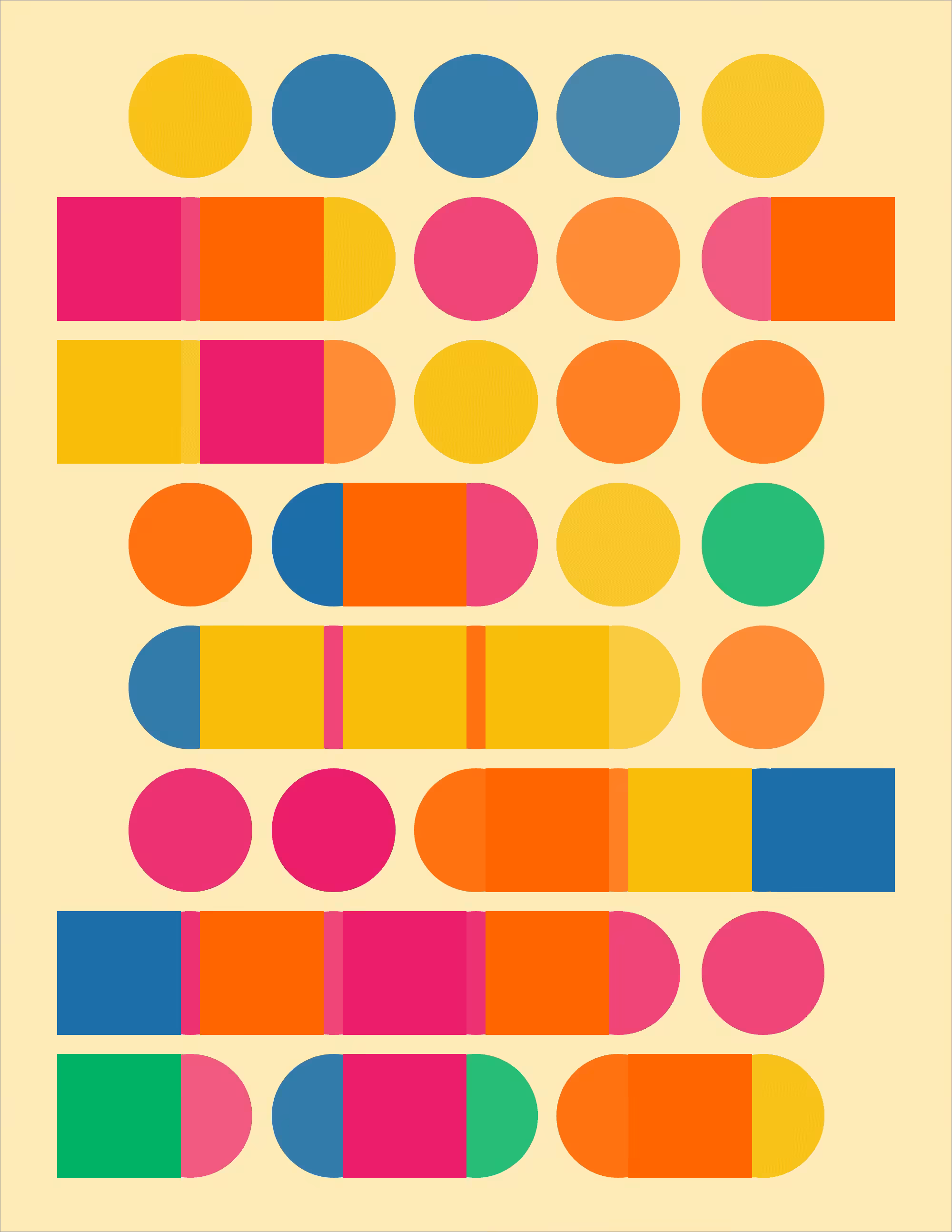 CryptoBauhaus: Modernist Prill: №3 (Large)