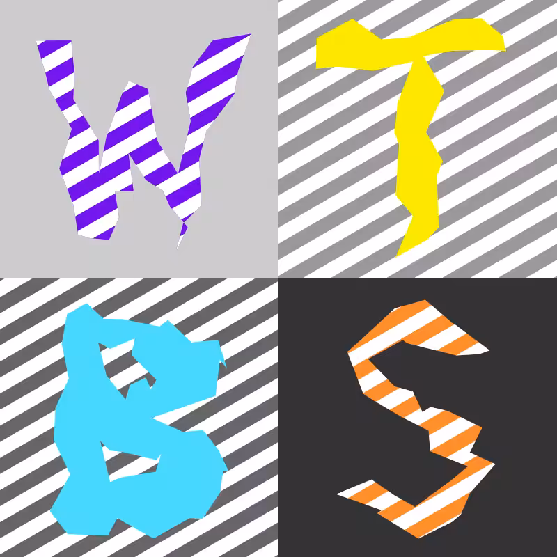 Waiting To Be Signed Logo with Wobbles #142