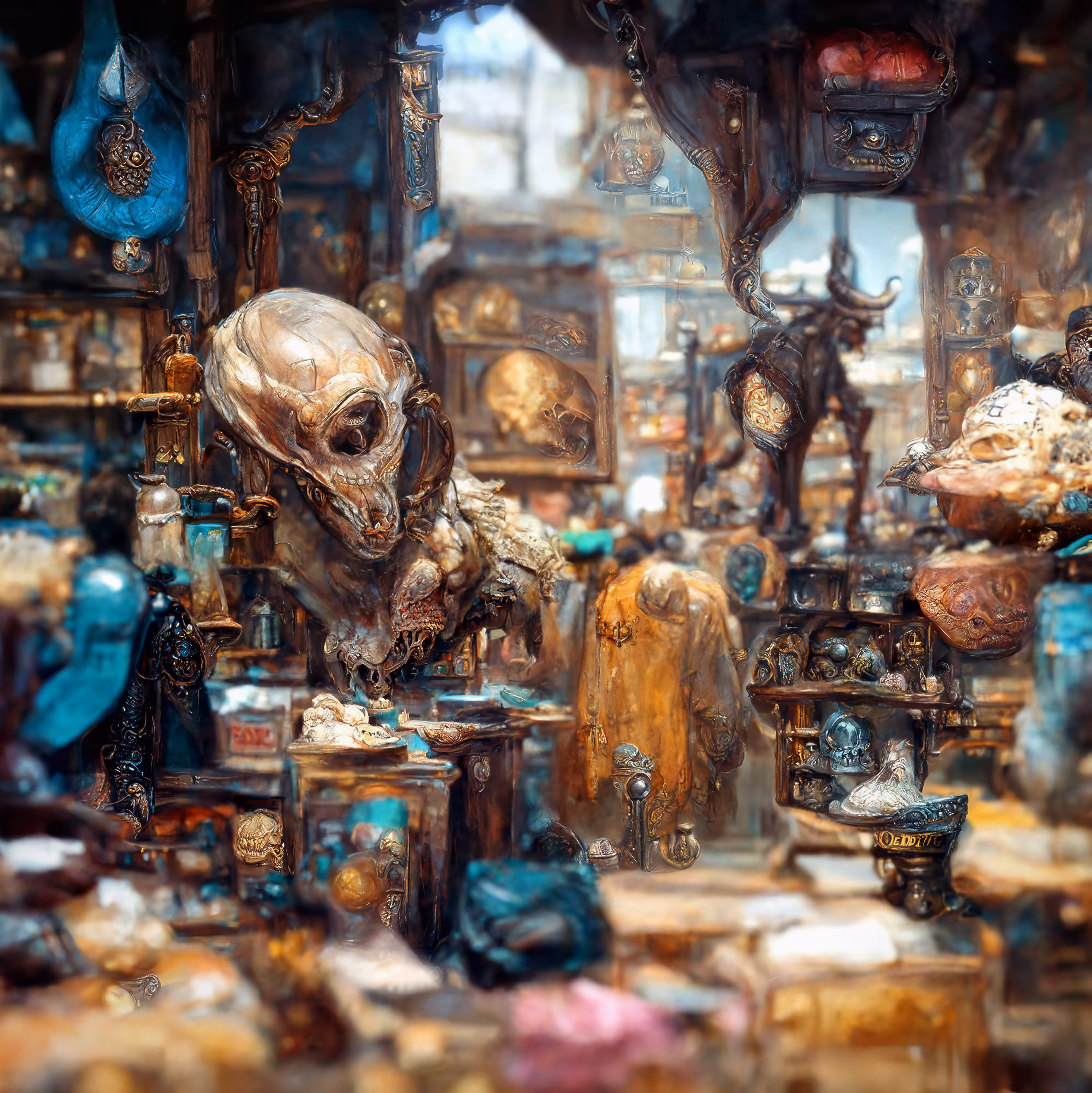 Journey #23 - Oddities and ancient alien artifacts, shopping district Orion