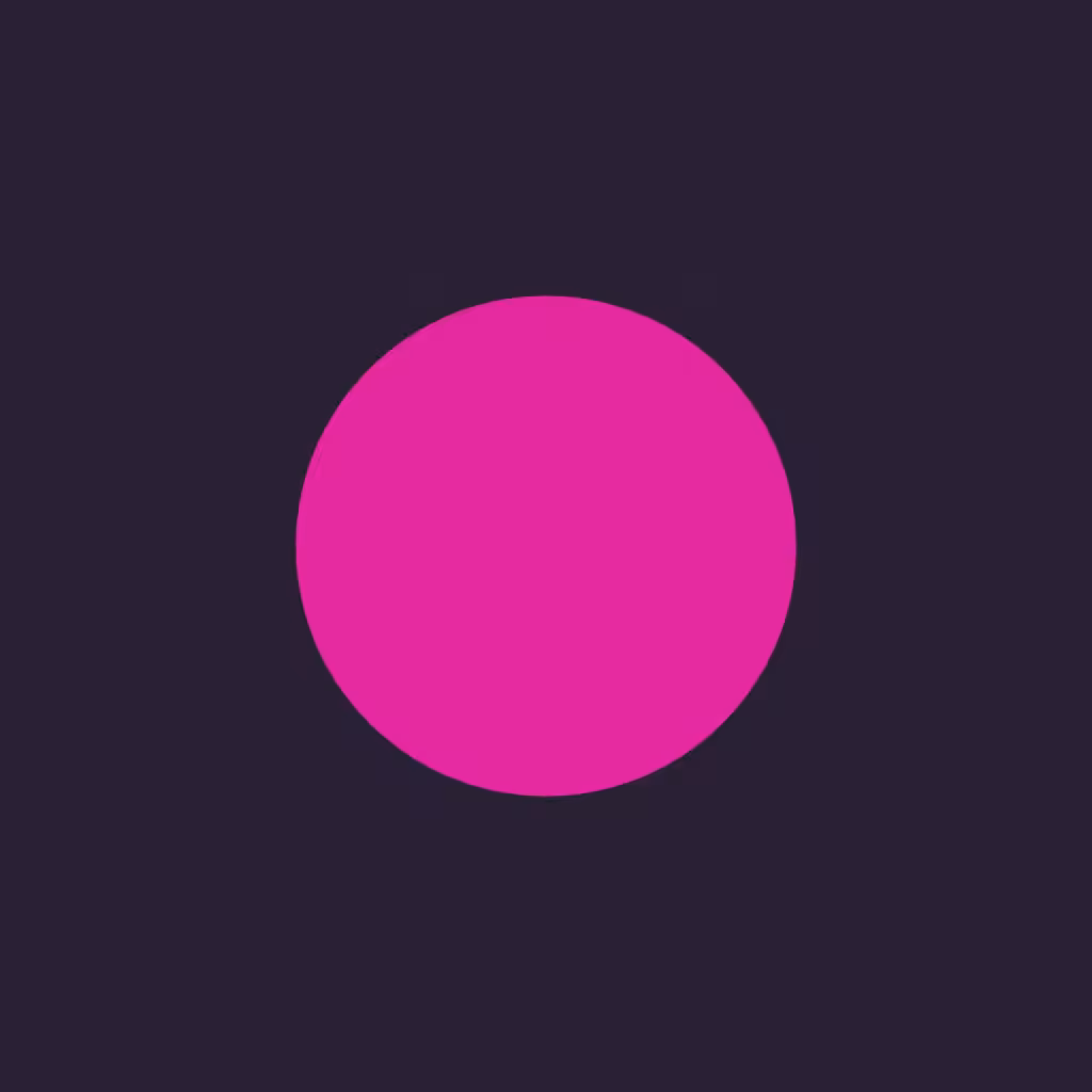 Generative Colored Dot #603 (Objkt4Objkt Edition)