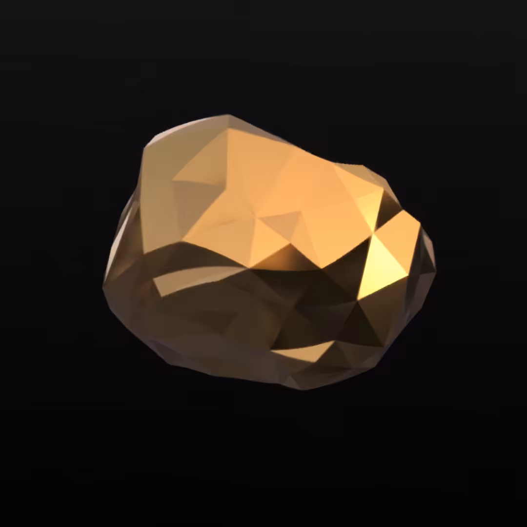 Molten Pixel Gold