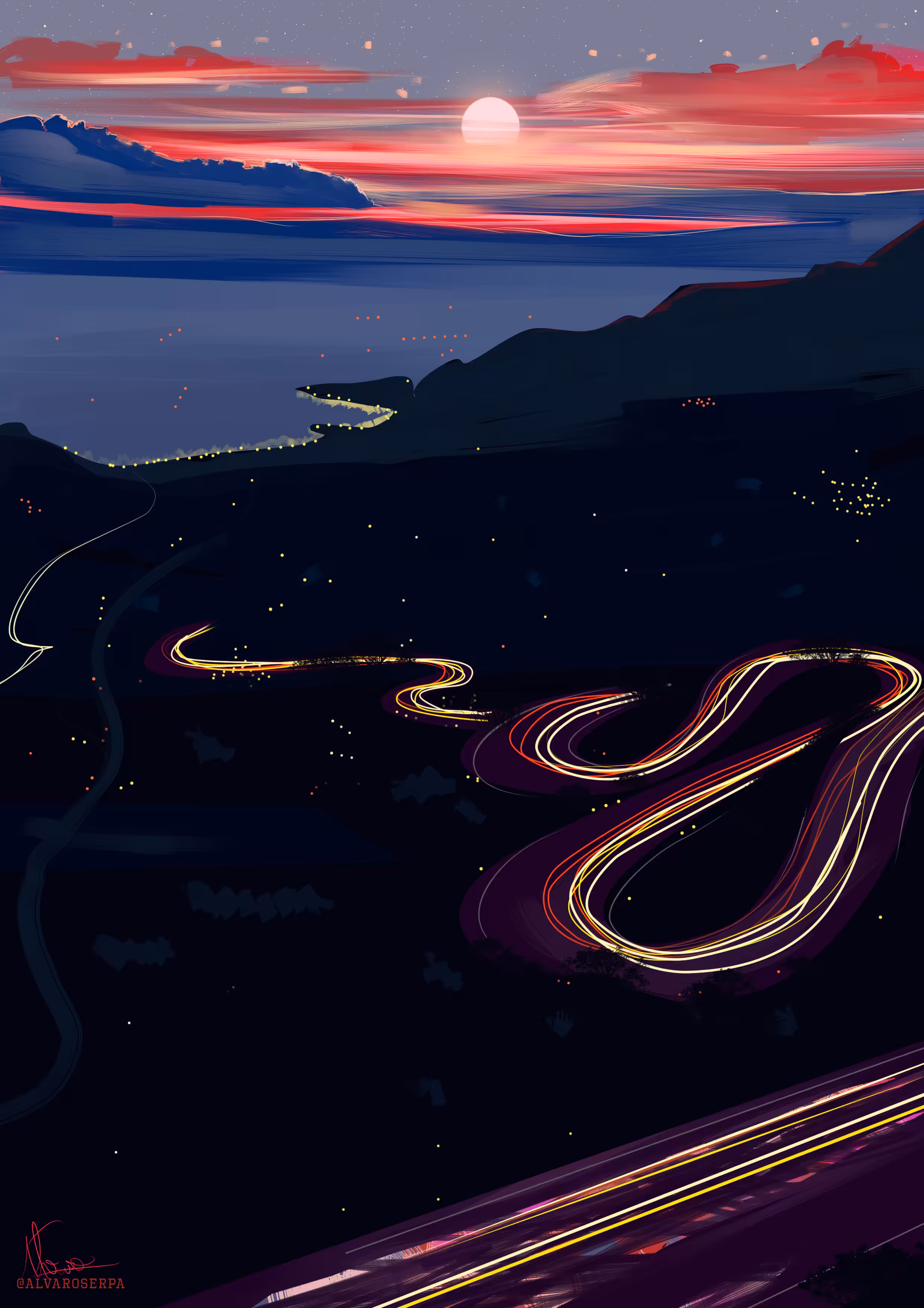 Road Of Lights 
