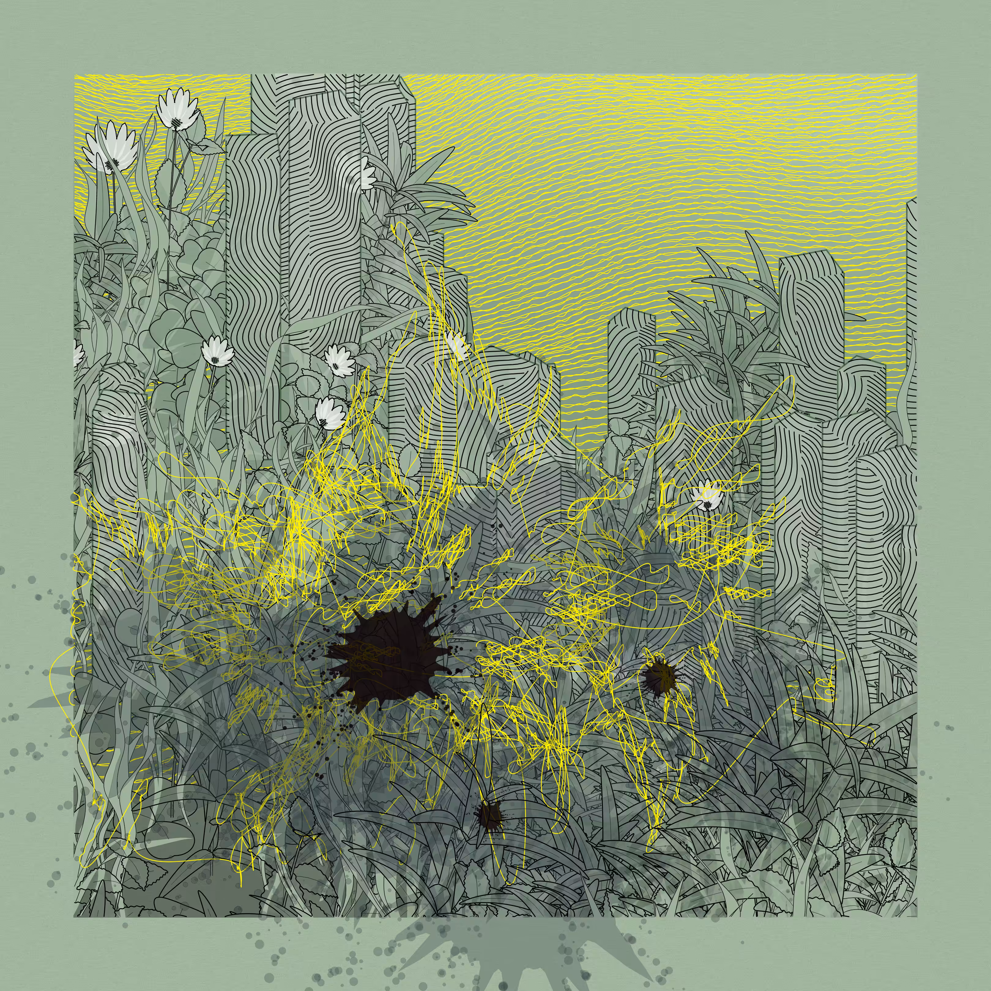 Landscape with Carbon Capture #4811