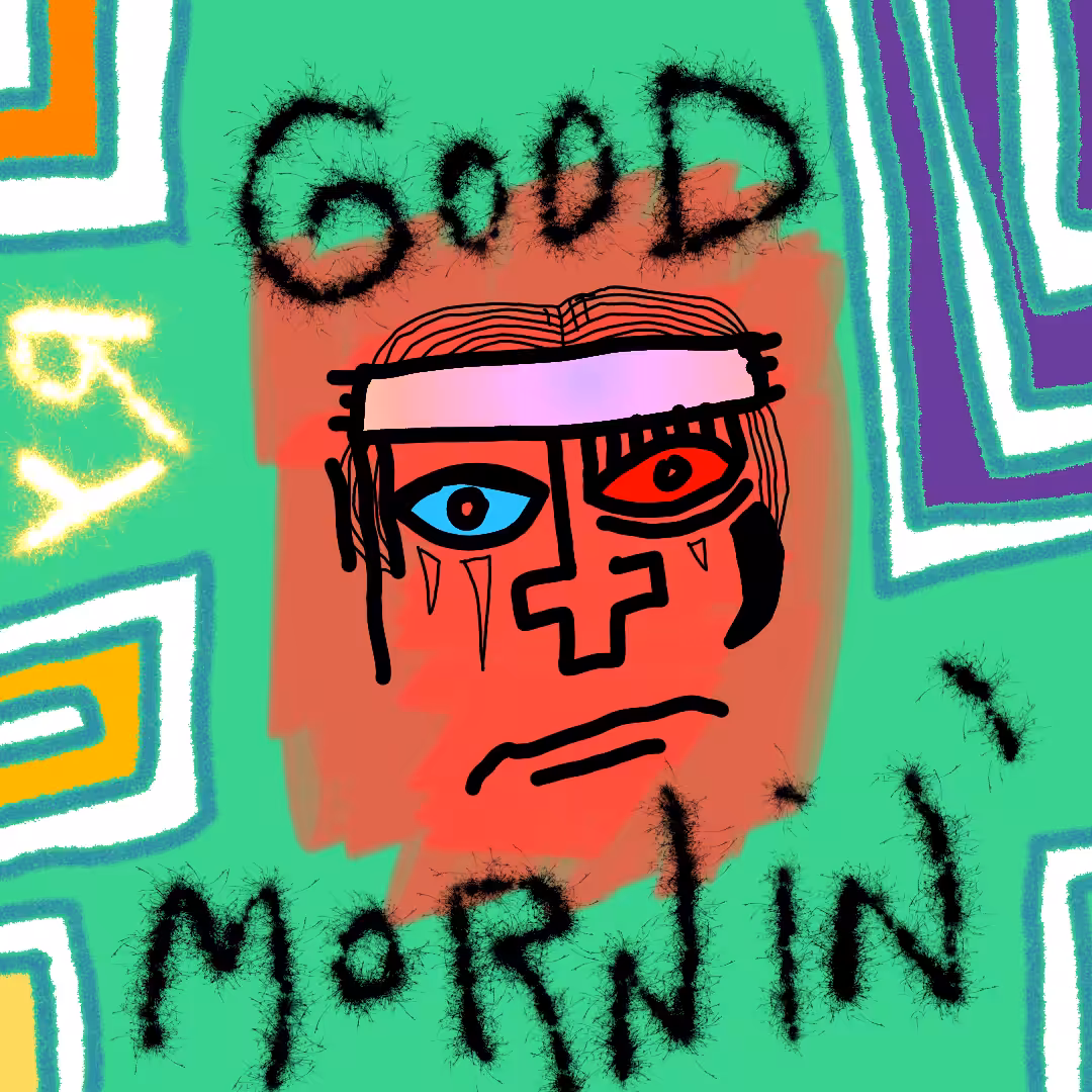Post-Apocalypse ARTZ: "Good Mornin' (Ruffian)" by Richard F. Yates (Holy Fool)