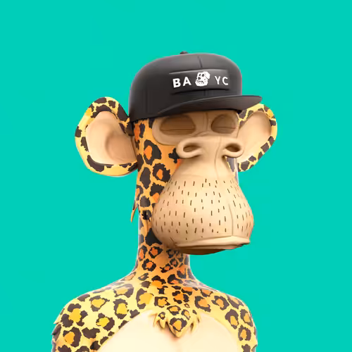 Bored Ape Yacht Club 3D #7232