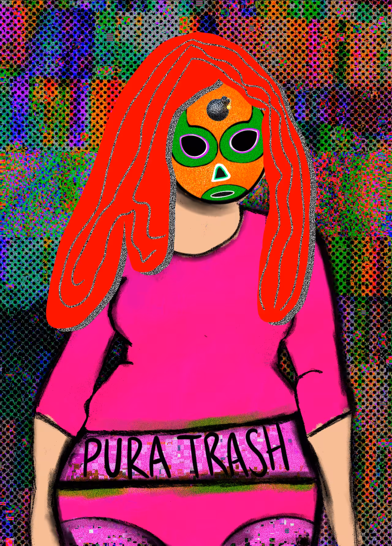 NFT luchadora #64