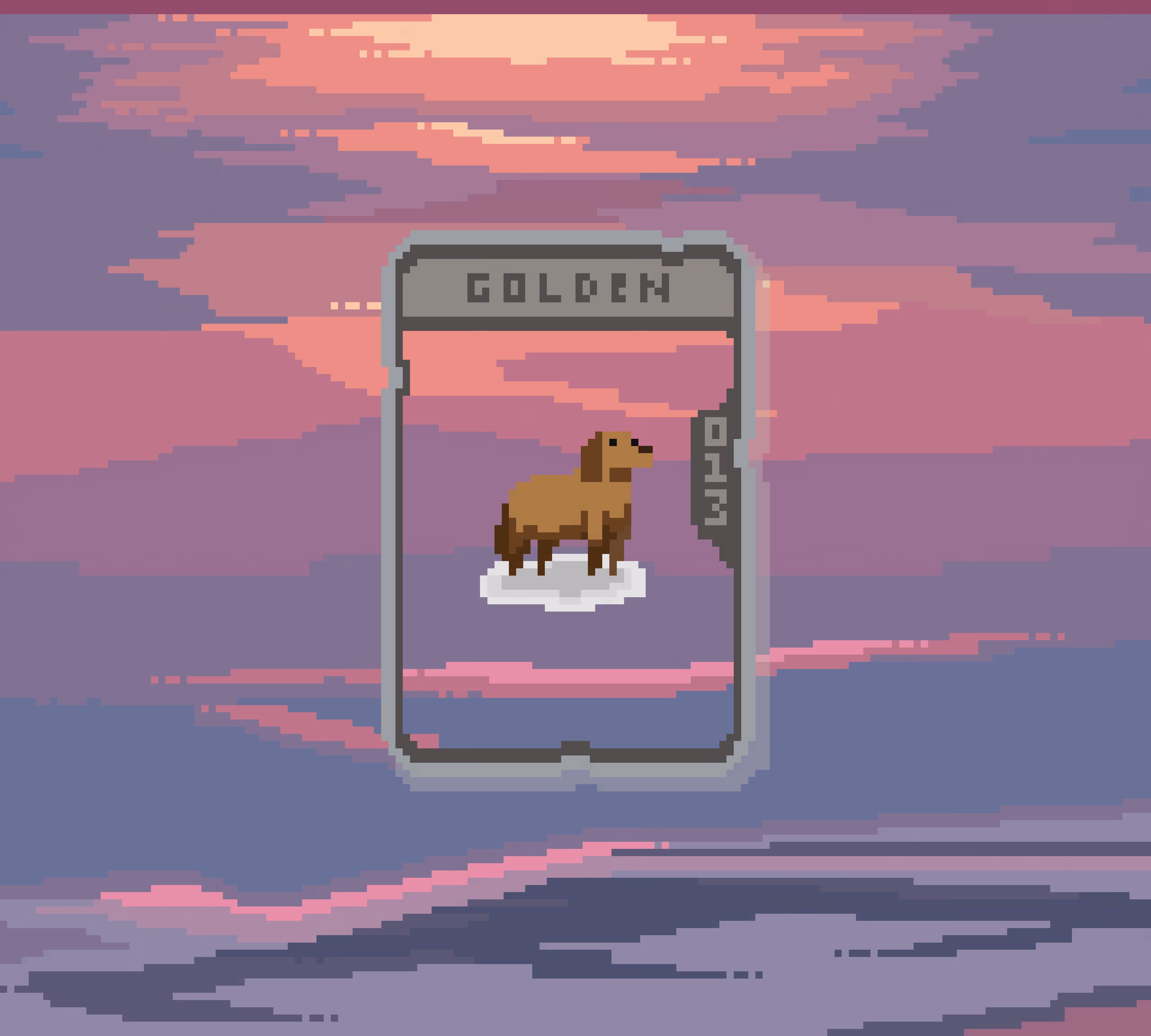 Golden Dog Card | #13 | Full Art